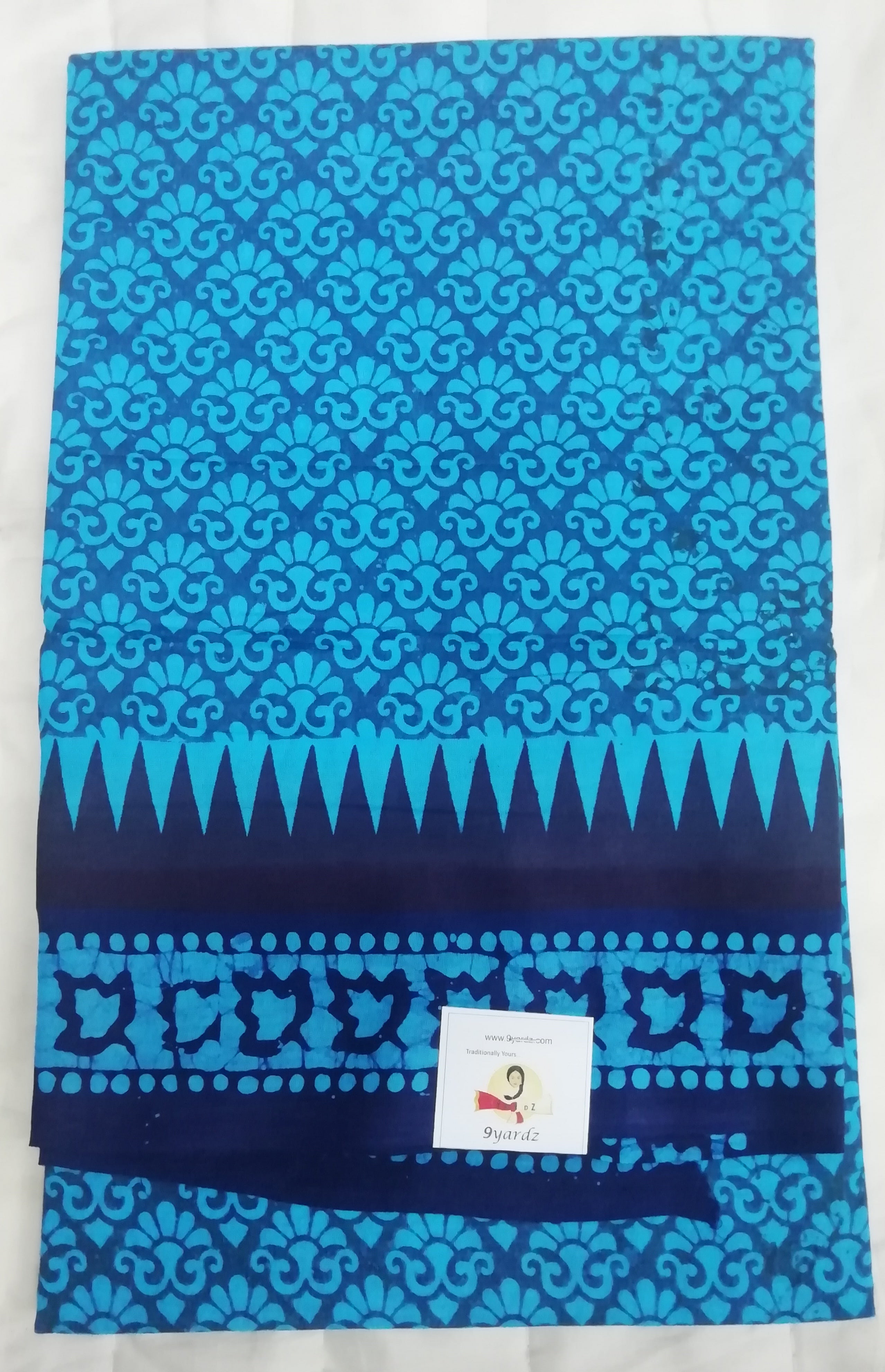 Mercerised cotton 5.5yardz