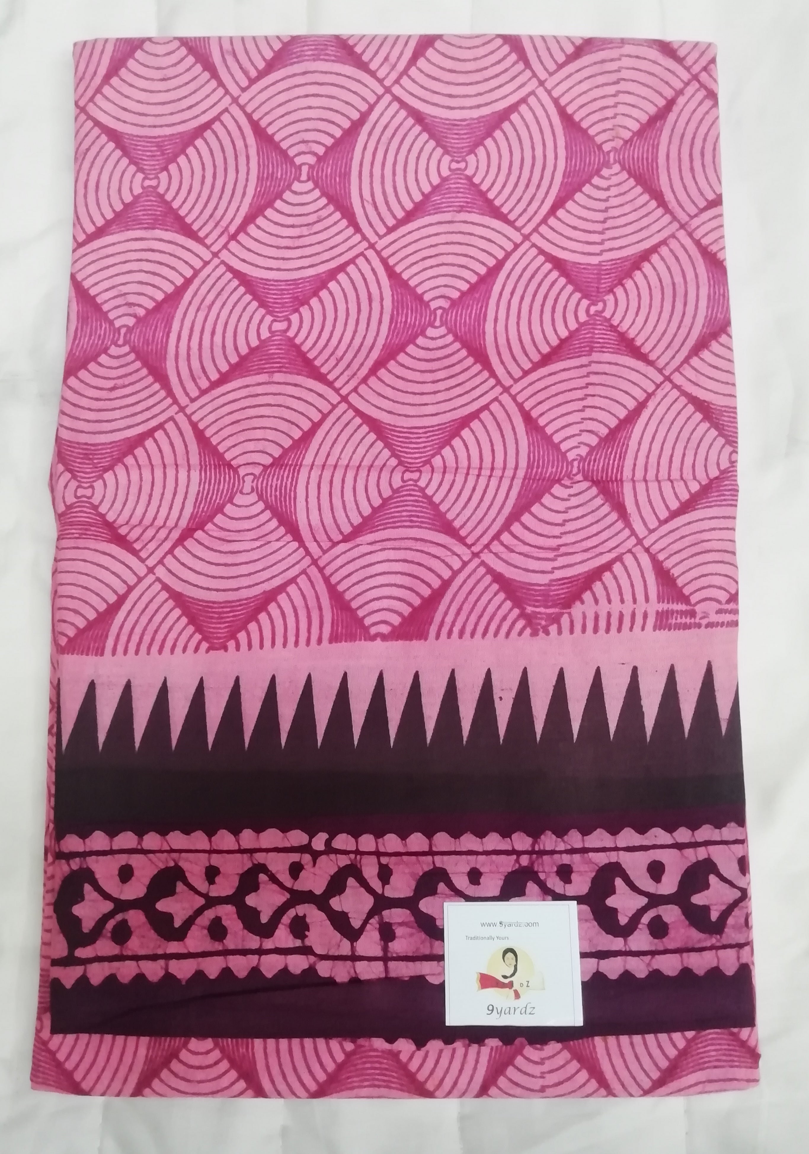 Mercerised cotton 5.5yardz