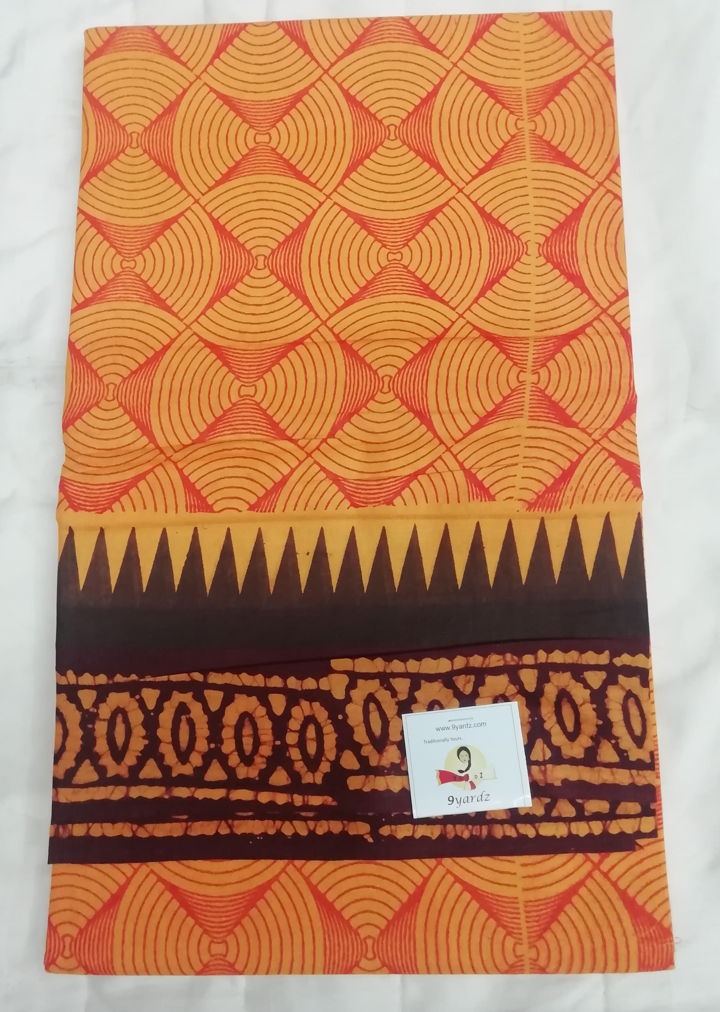 Mercerised cotton 5.5yardz