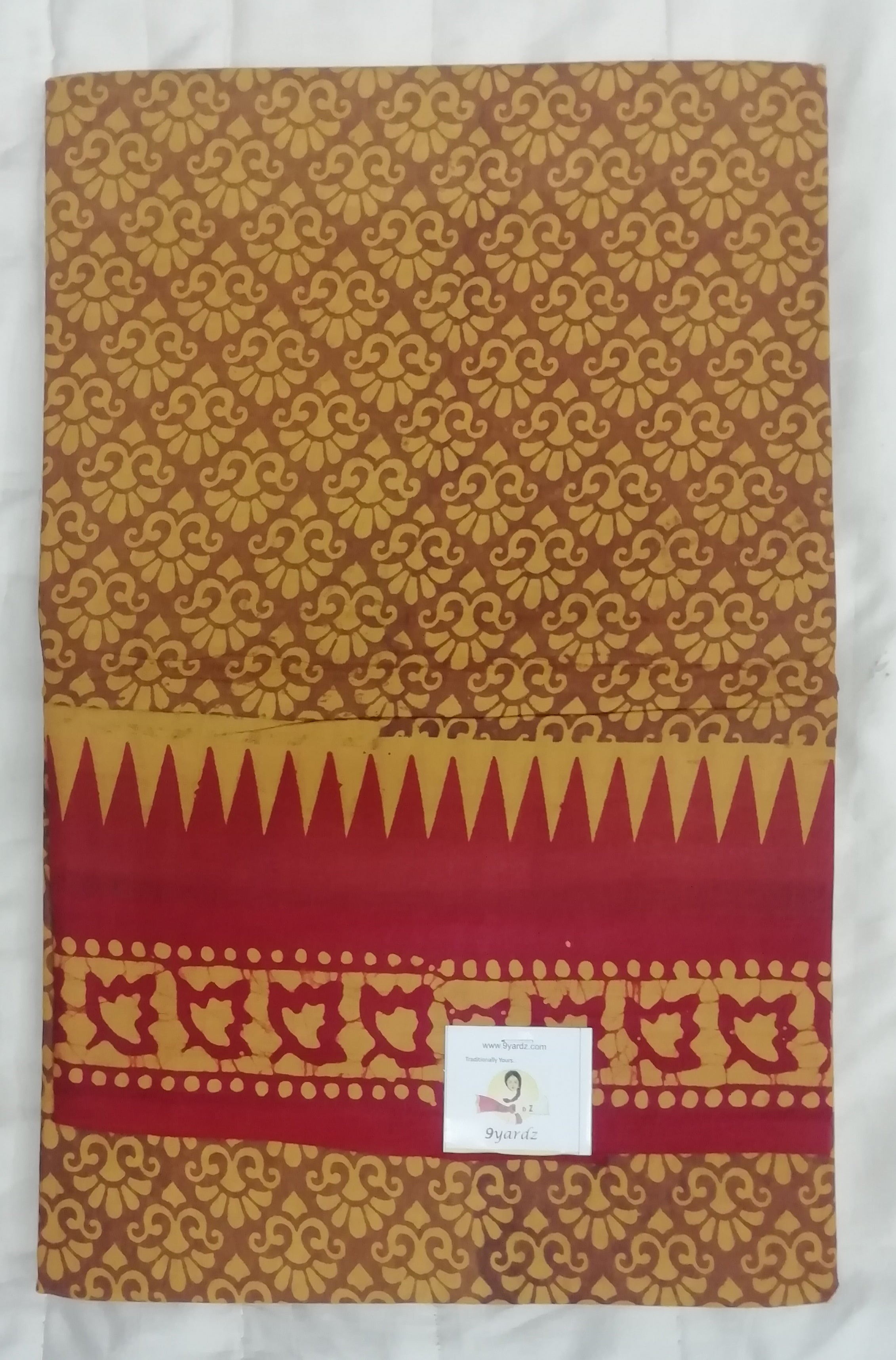 Mercerised cotton 5.5yardz