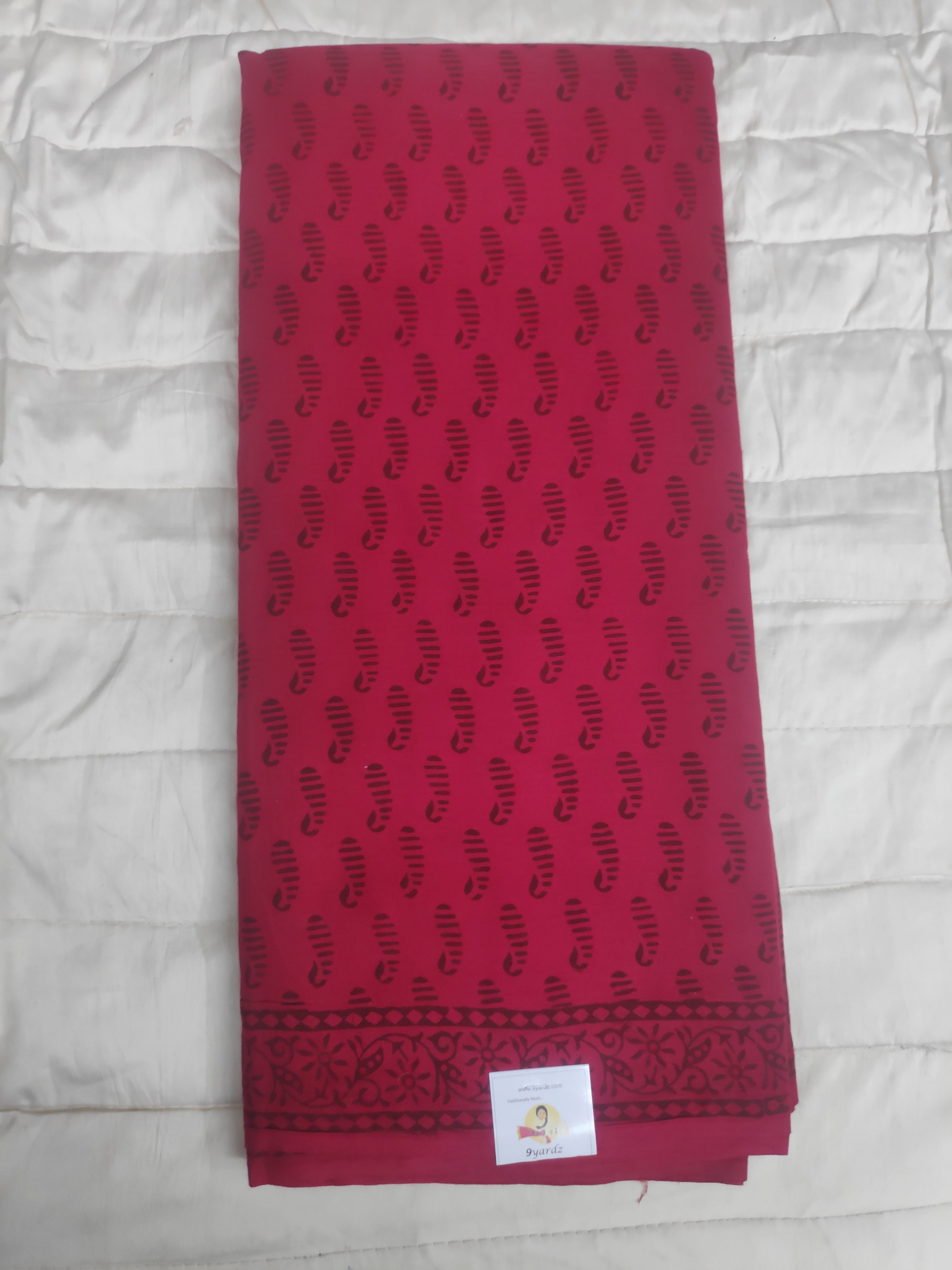 Baag/soft cotton Madisar 11 yards