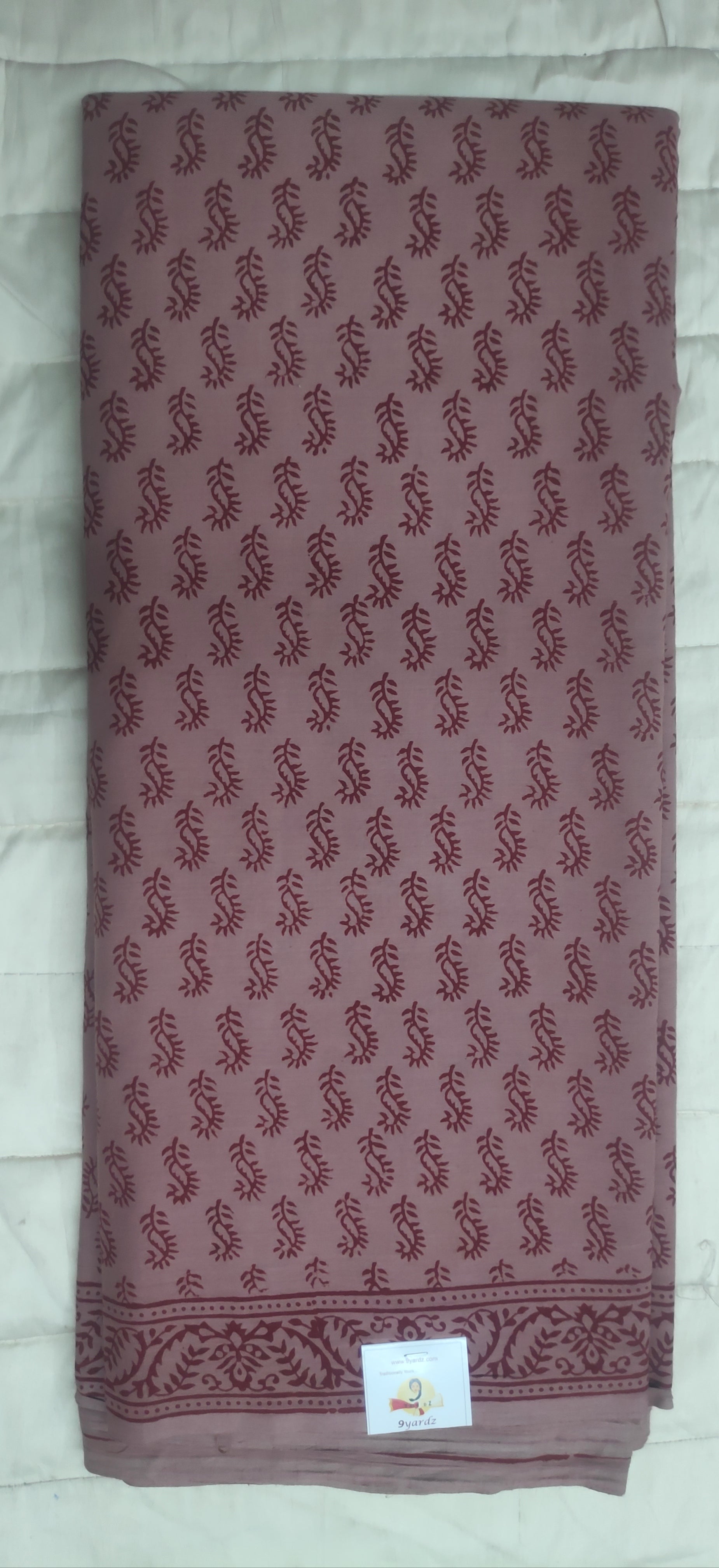 Baag/soft cotton Madisar 11 yards