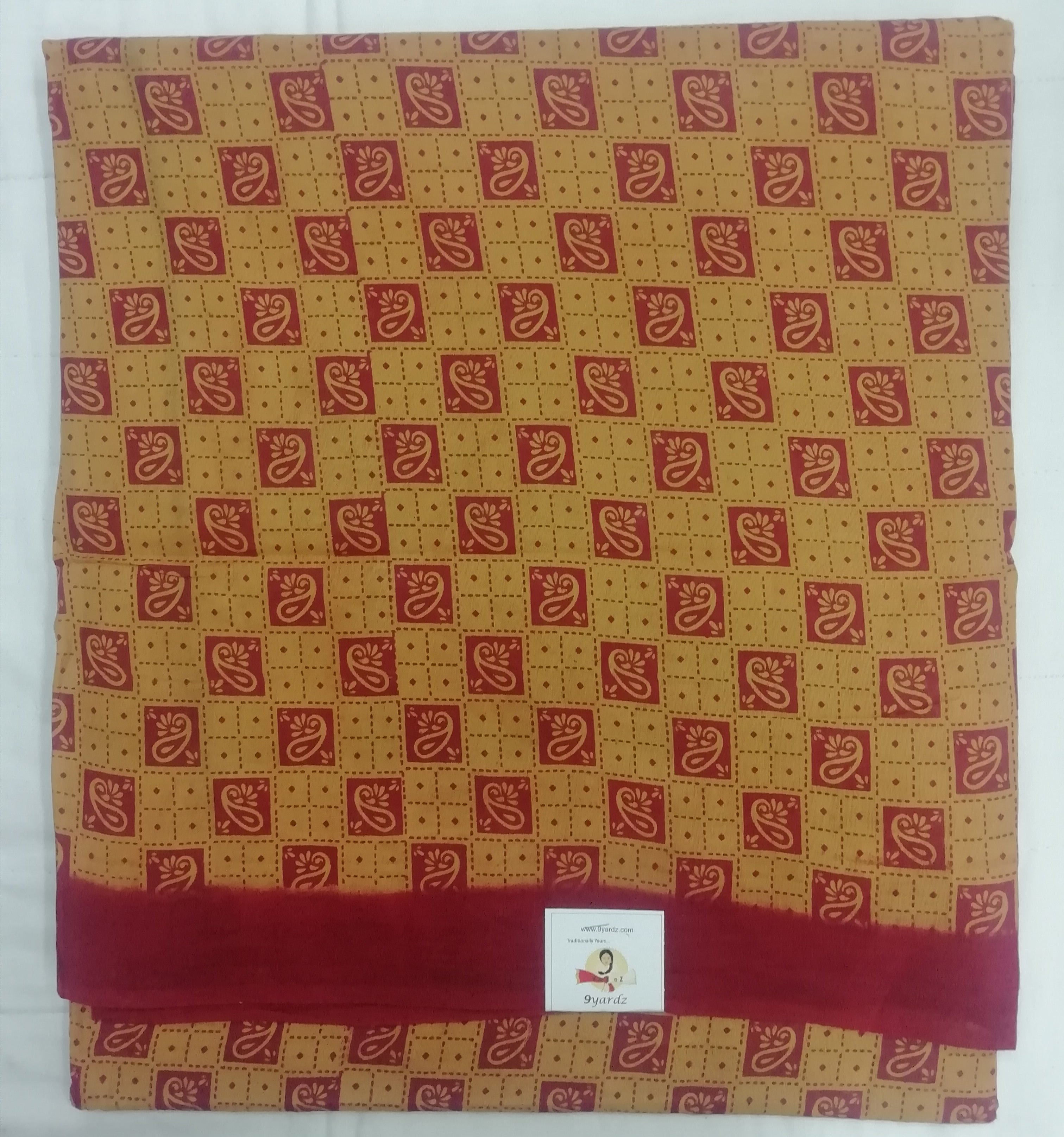 Sungudi cotton 6 yards