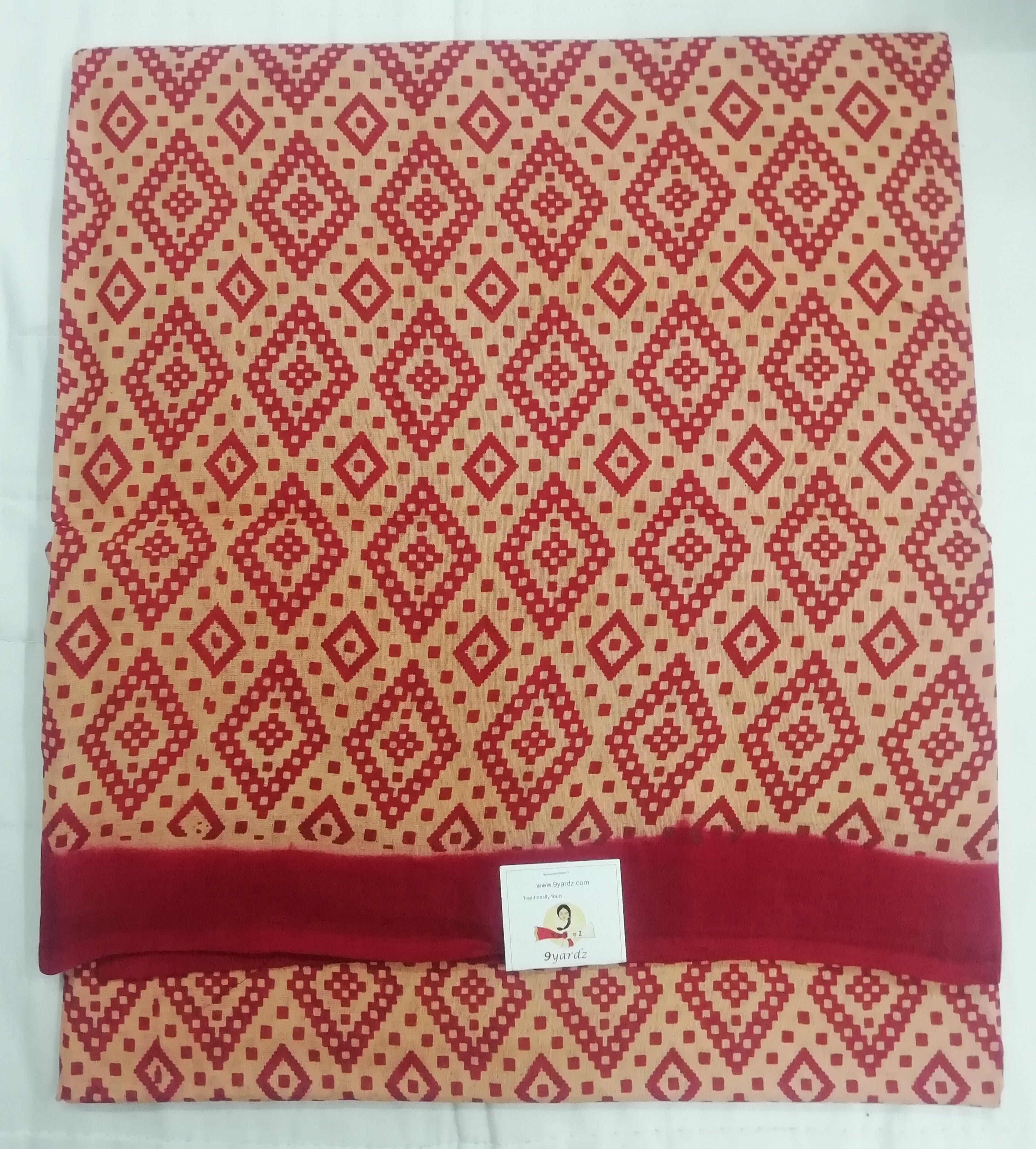 Sungudi cotton 6 yards
