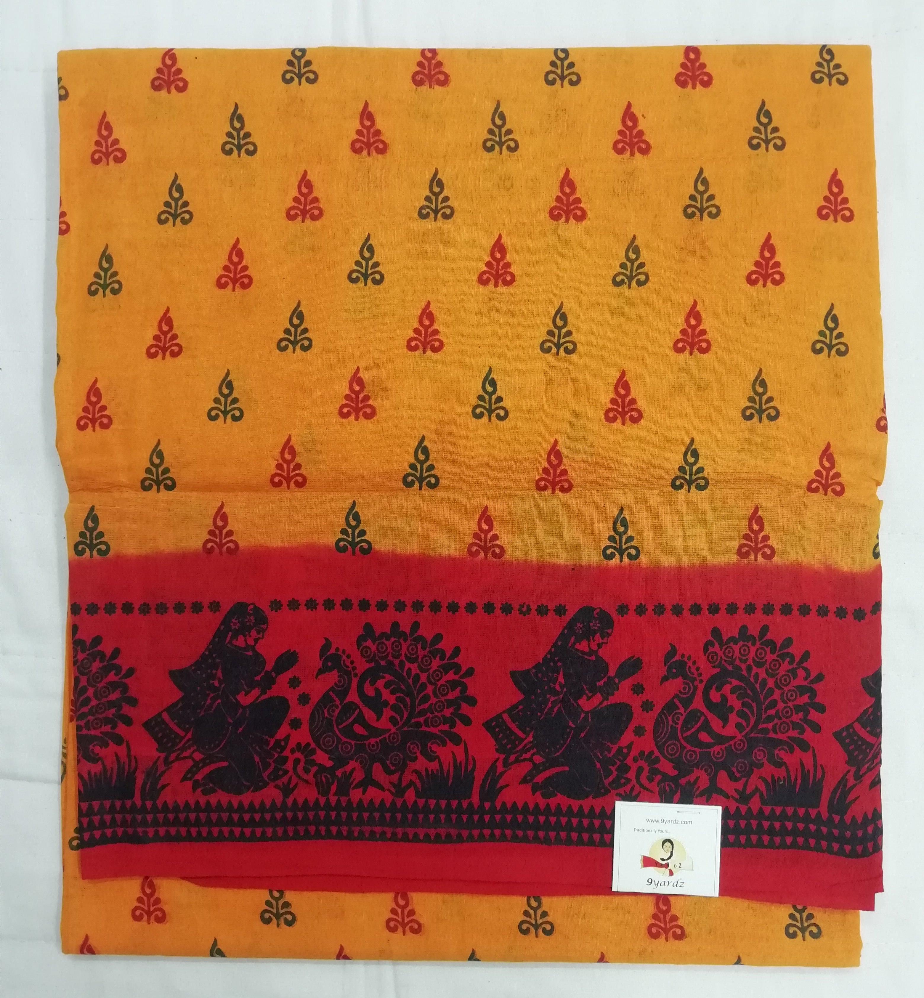 Sungudi cotton 6 yards