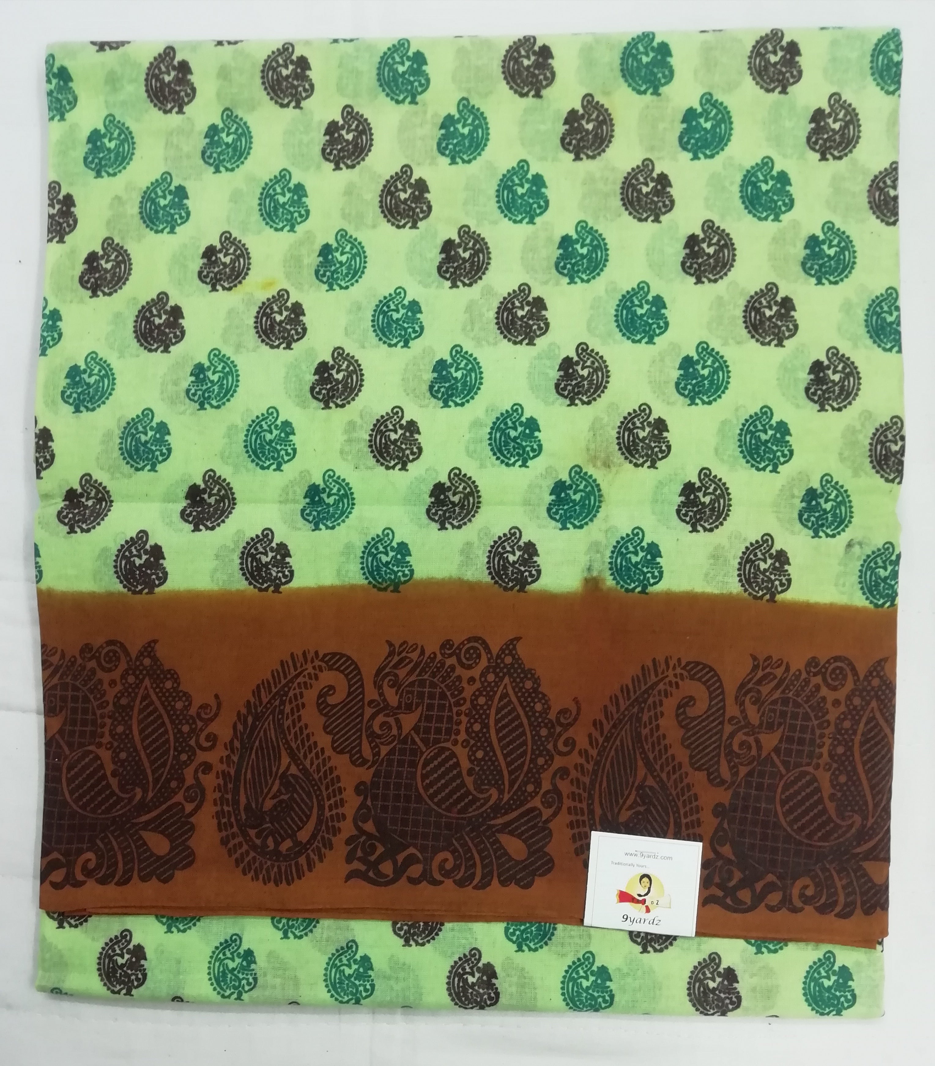 Sungudi cotton 6 yards