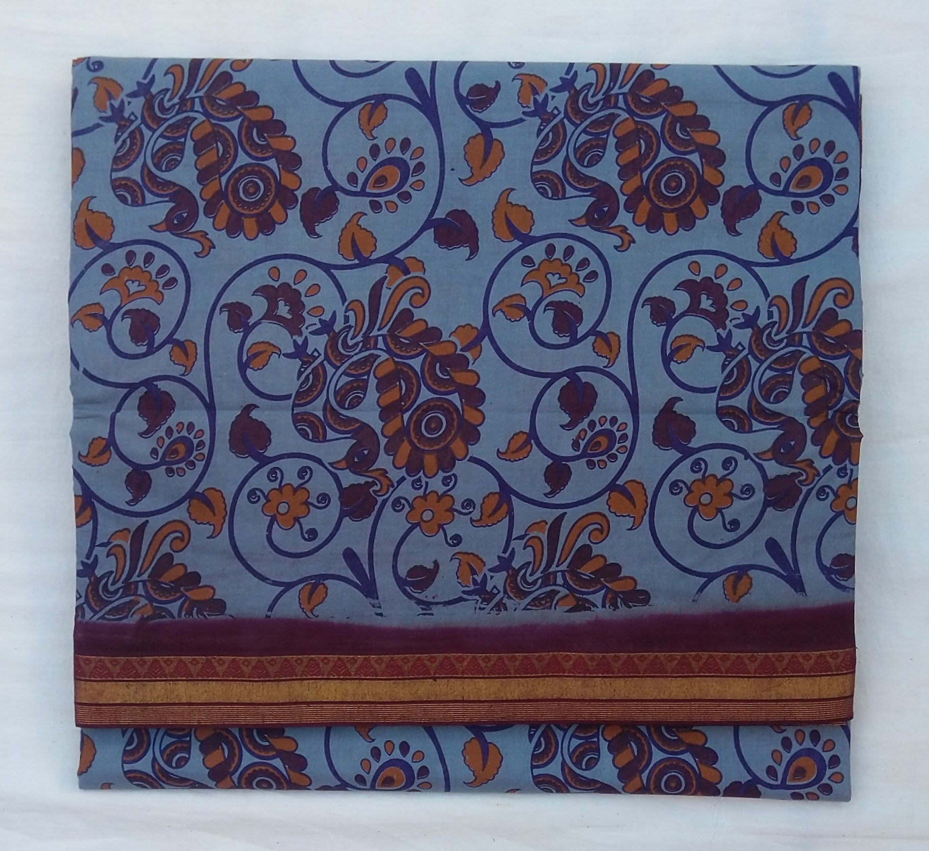 Colour Kalamkari Design- 10.5 yards