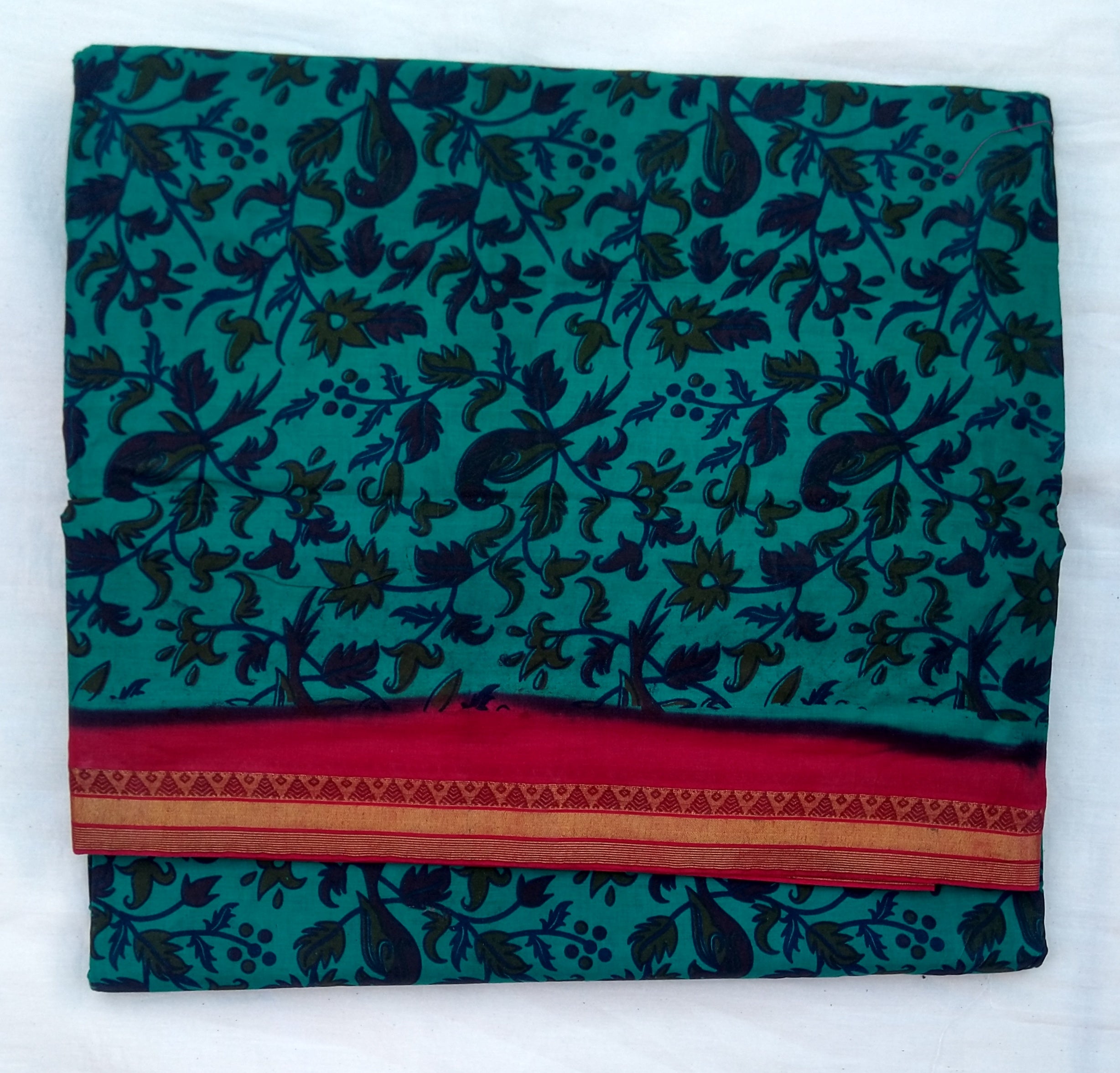 Colour Kalamkari Design- 10.5 yards