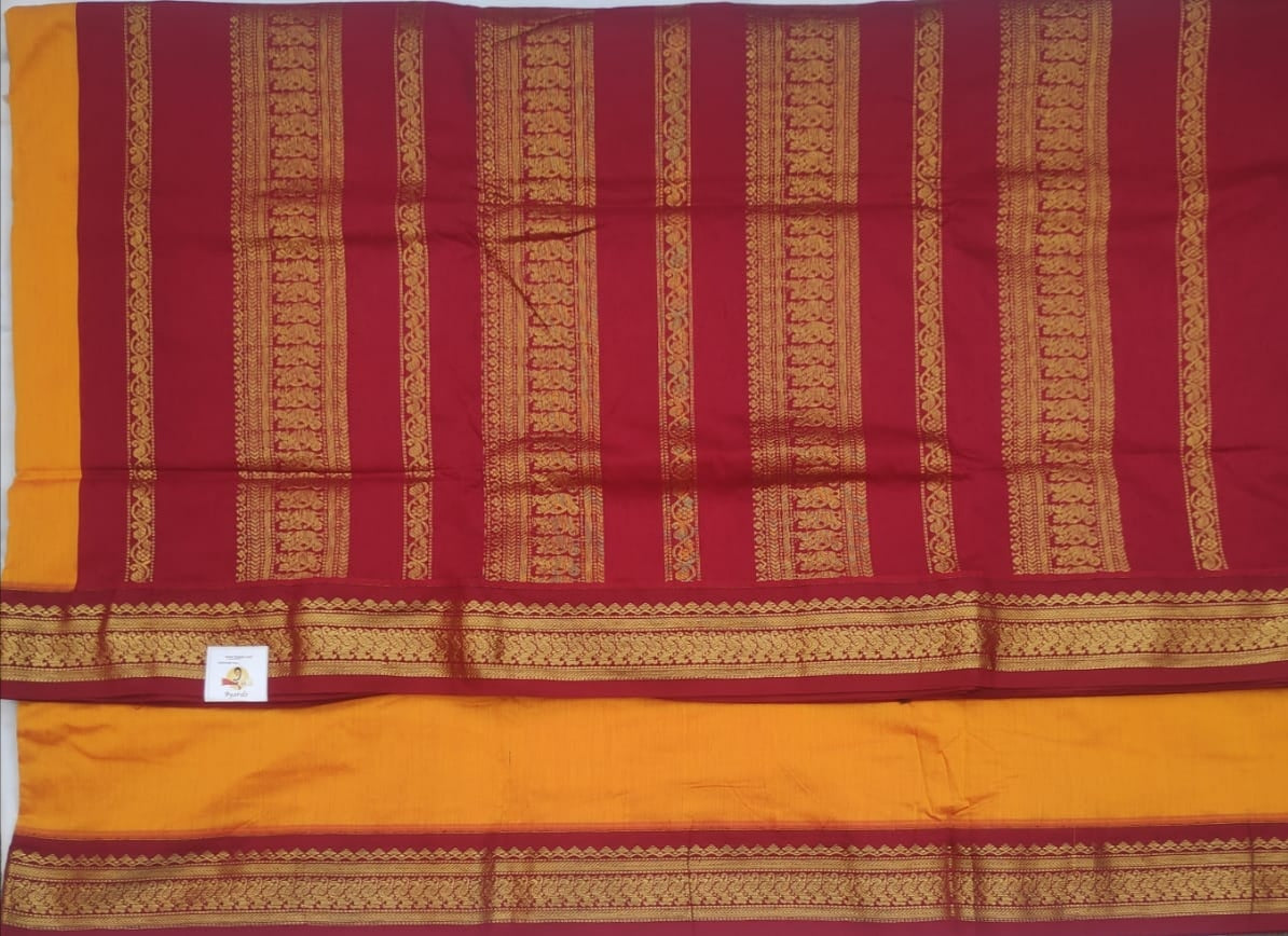 Kalyani Cotton 8.8 metres/ 9.5 yards madisar