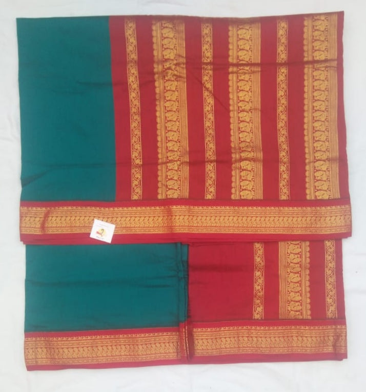 Kalyani Cotton 8.8 metres/ 9.5 yards madisar