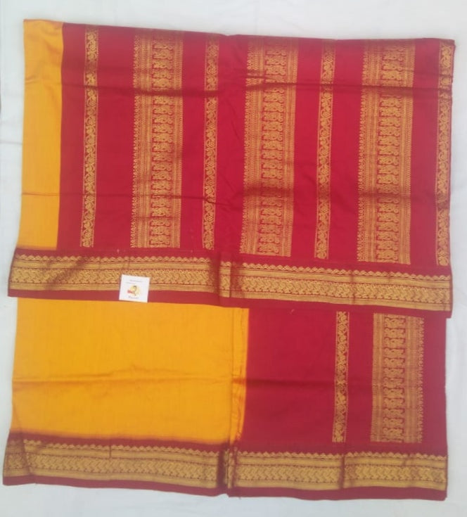 Kalyani Cotton 8.8 metres/ 9.5 yards madisar