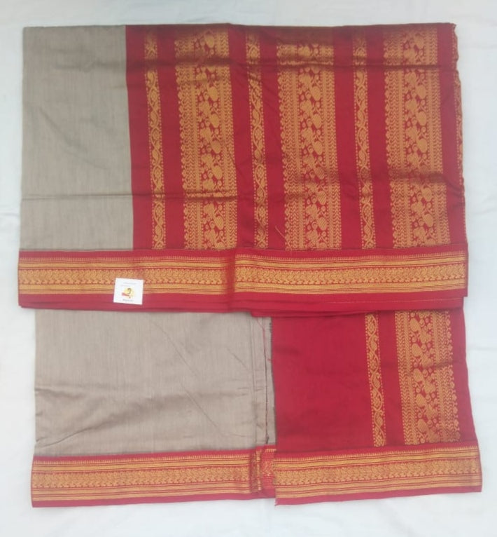 Kalyani Cotton 8.8 metres/ 9.5 yards madisar