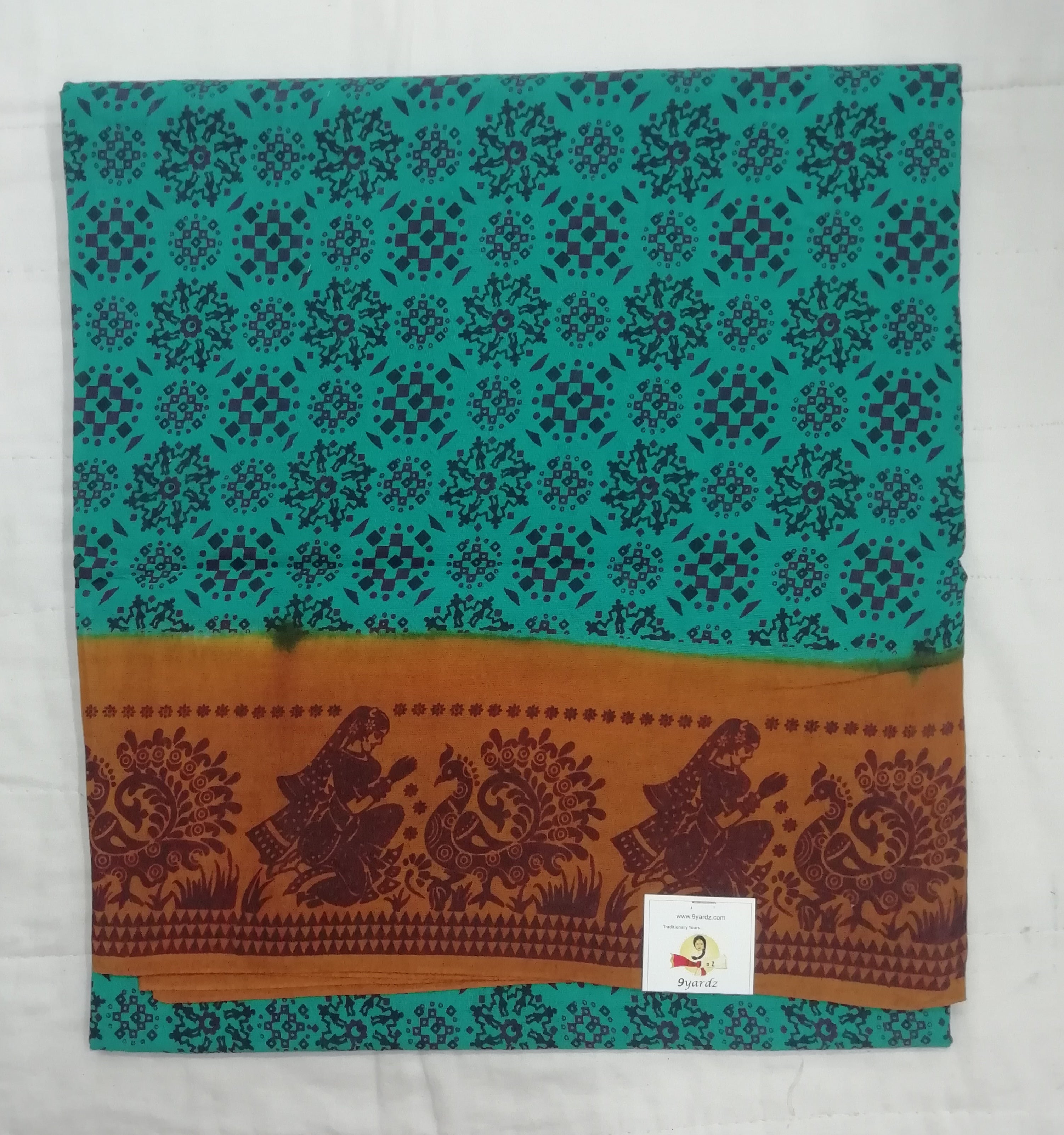 Sungudi cotton 6 yards