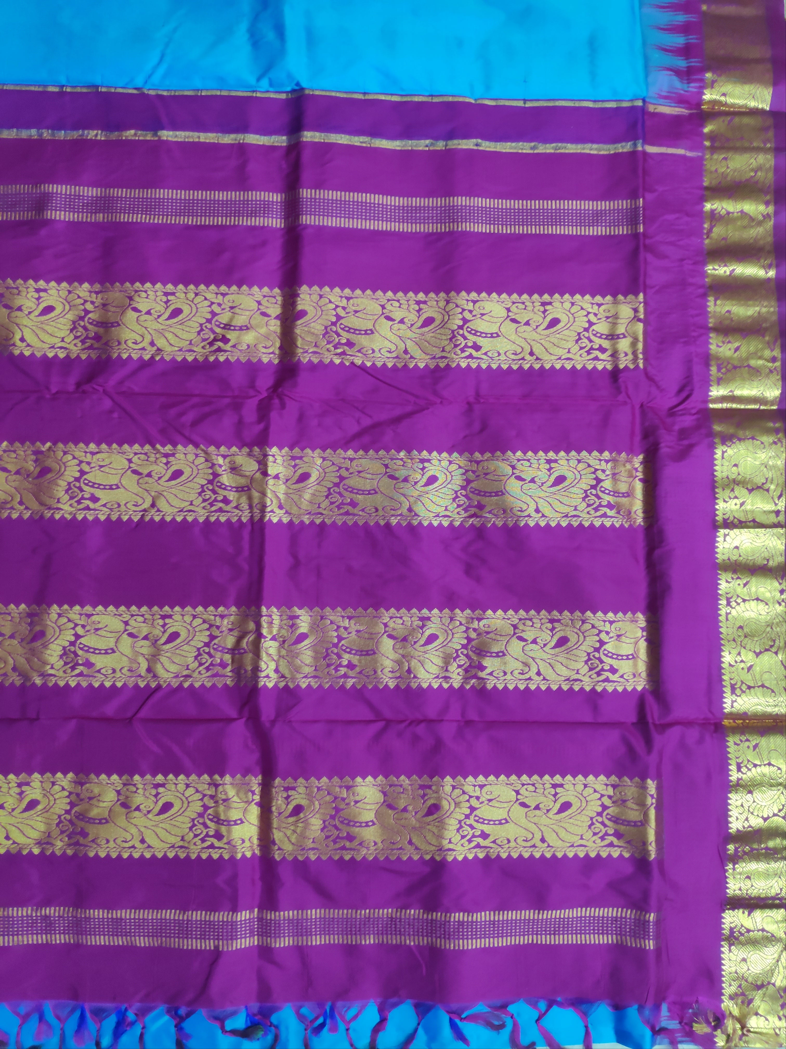 Pure silk  9.5yardz madisar