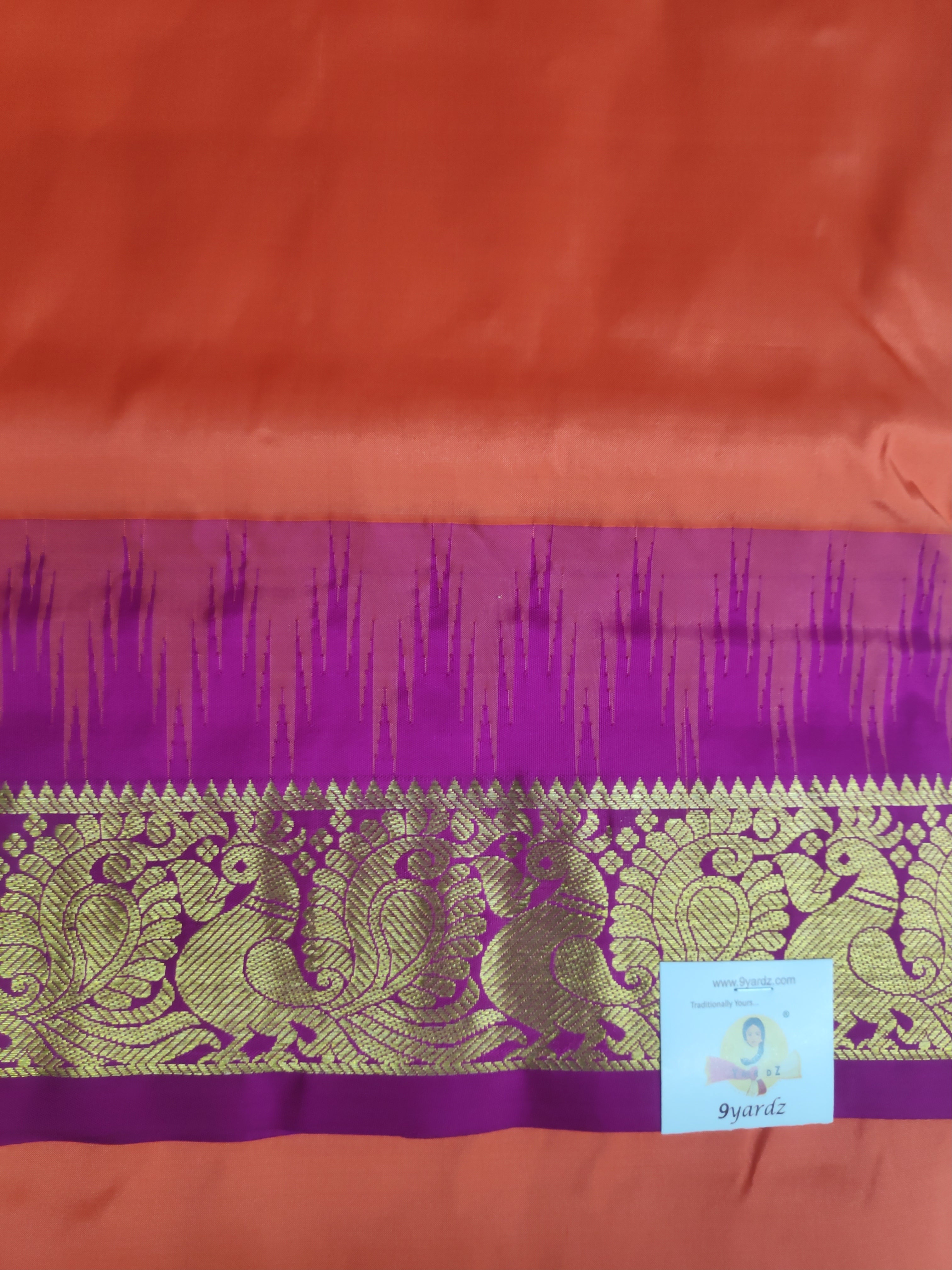 Pure silk 9.5yardz  madisar