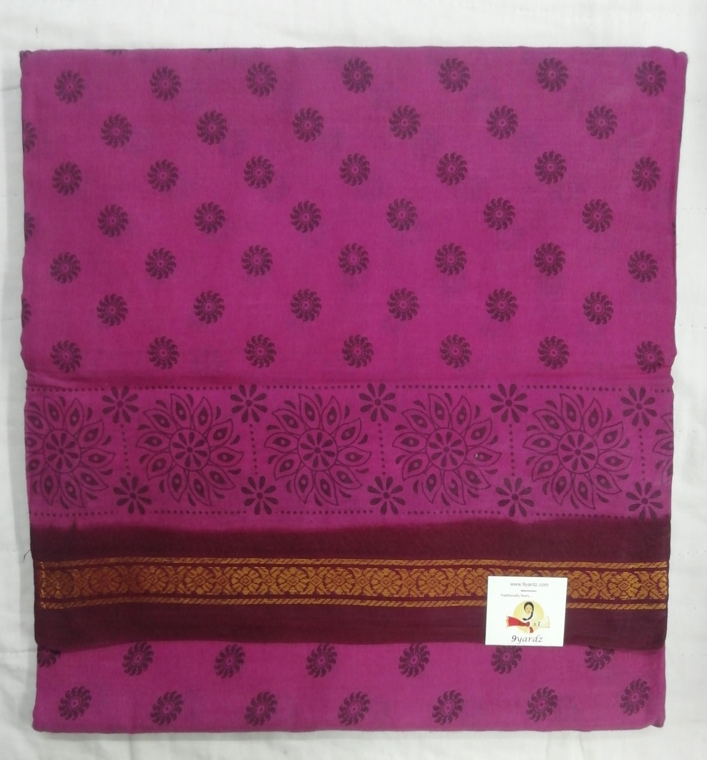 Cotton sungudi 10yardz