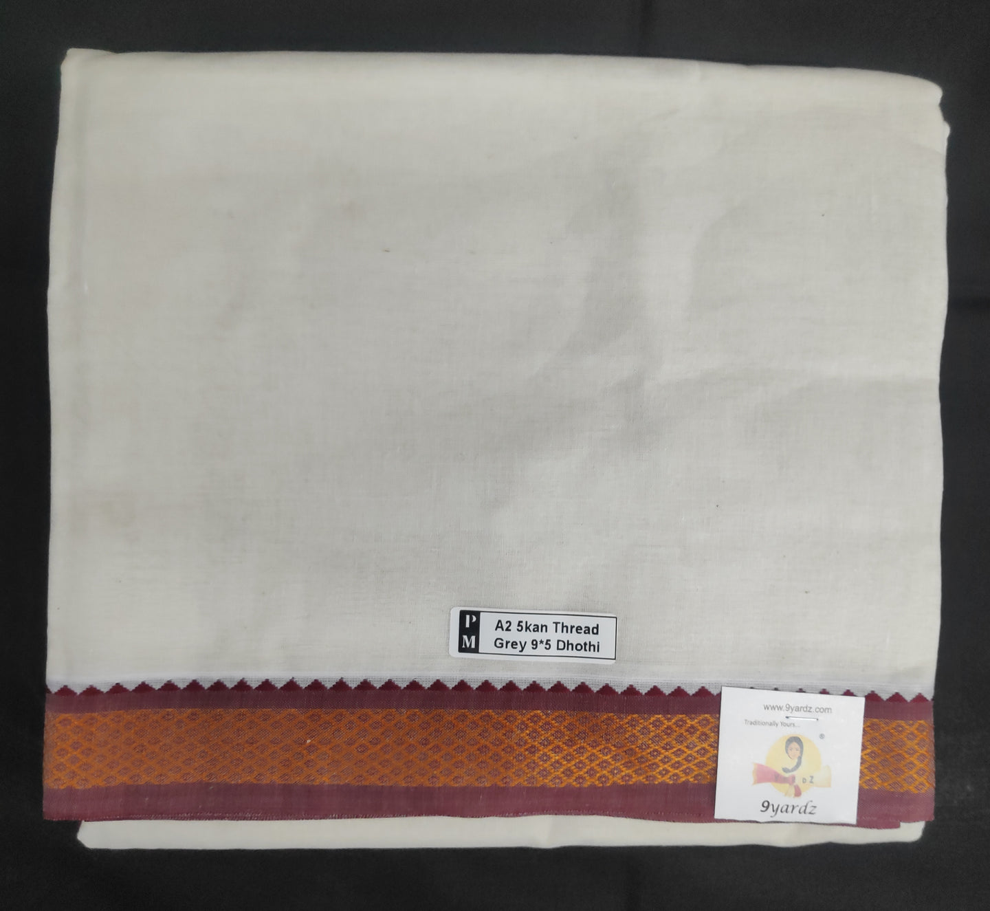 Nagari Cotton Dhothi 9*5