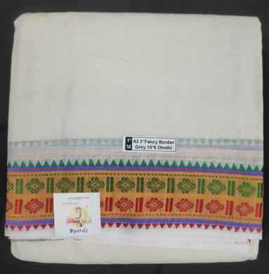 Nagari Cotton Dhothi 10*6