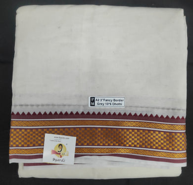 Nagari Cotton Dhothi 10*6