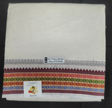 Nagari Cotton Dhothi 10*6