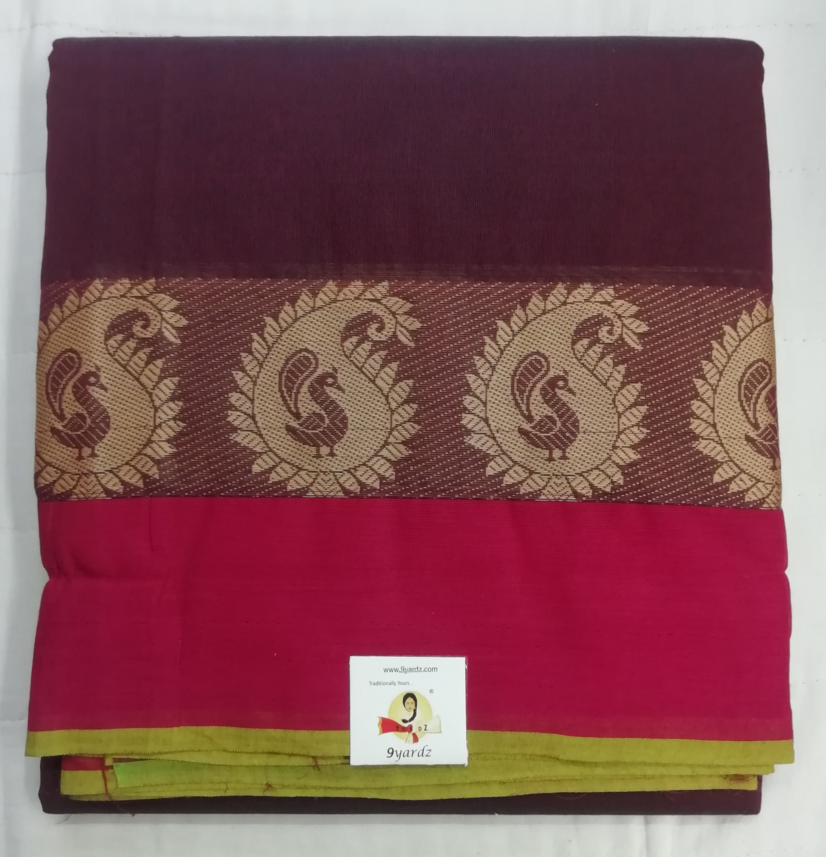 Arupukottai cotton 10 yards madisar