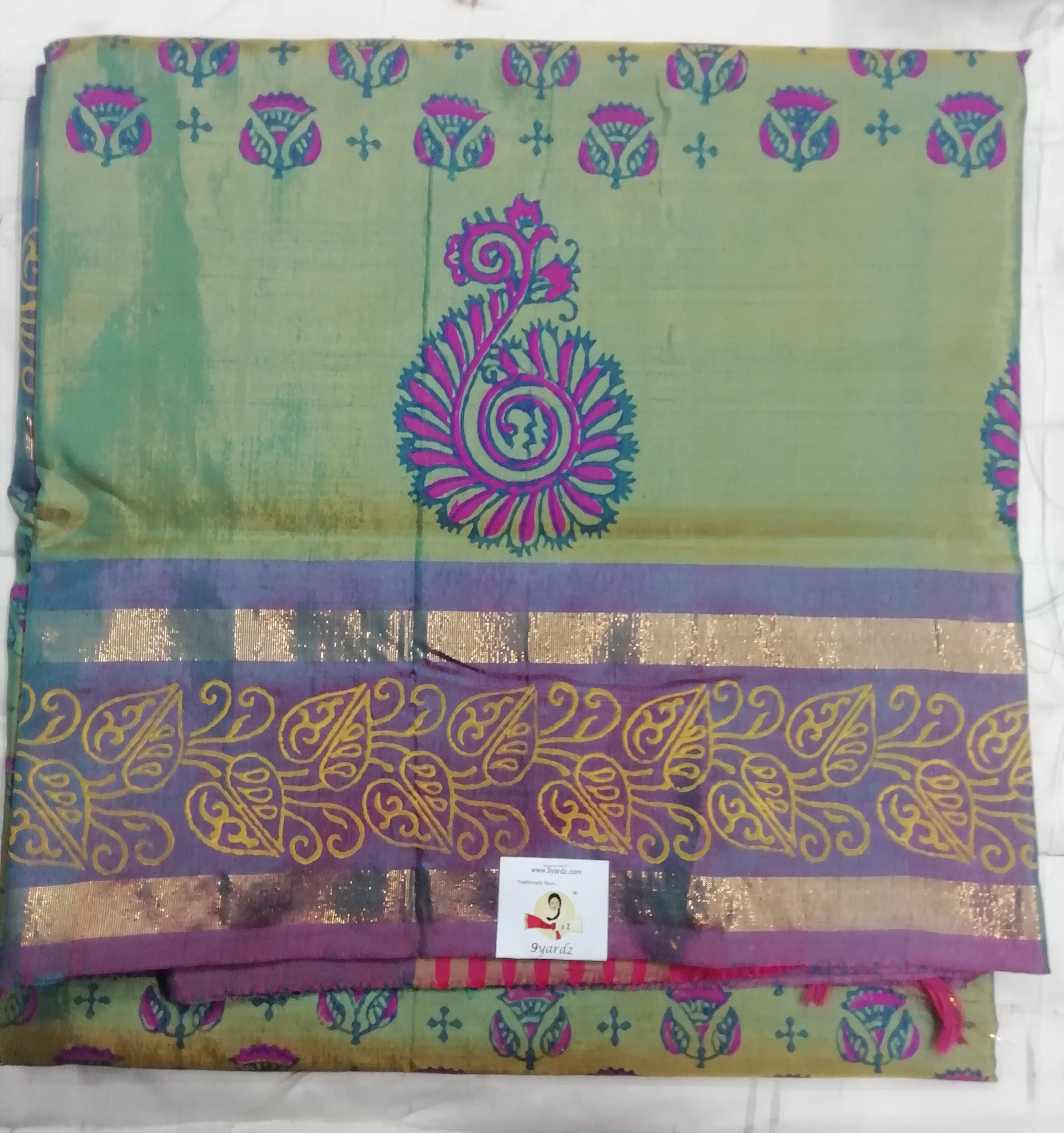 Printed Chinallampattu madisar 10yardz