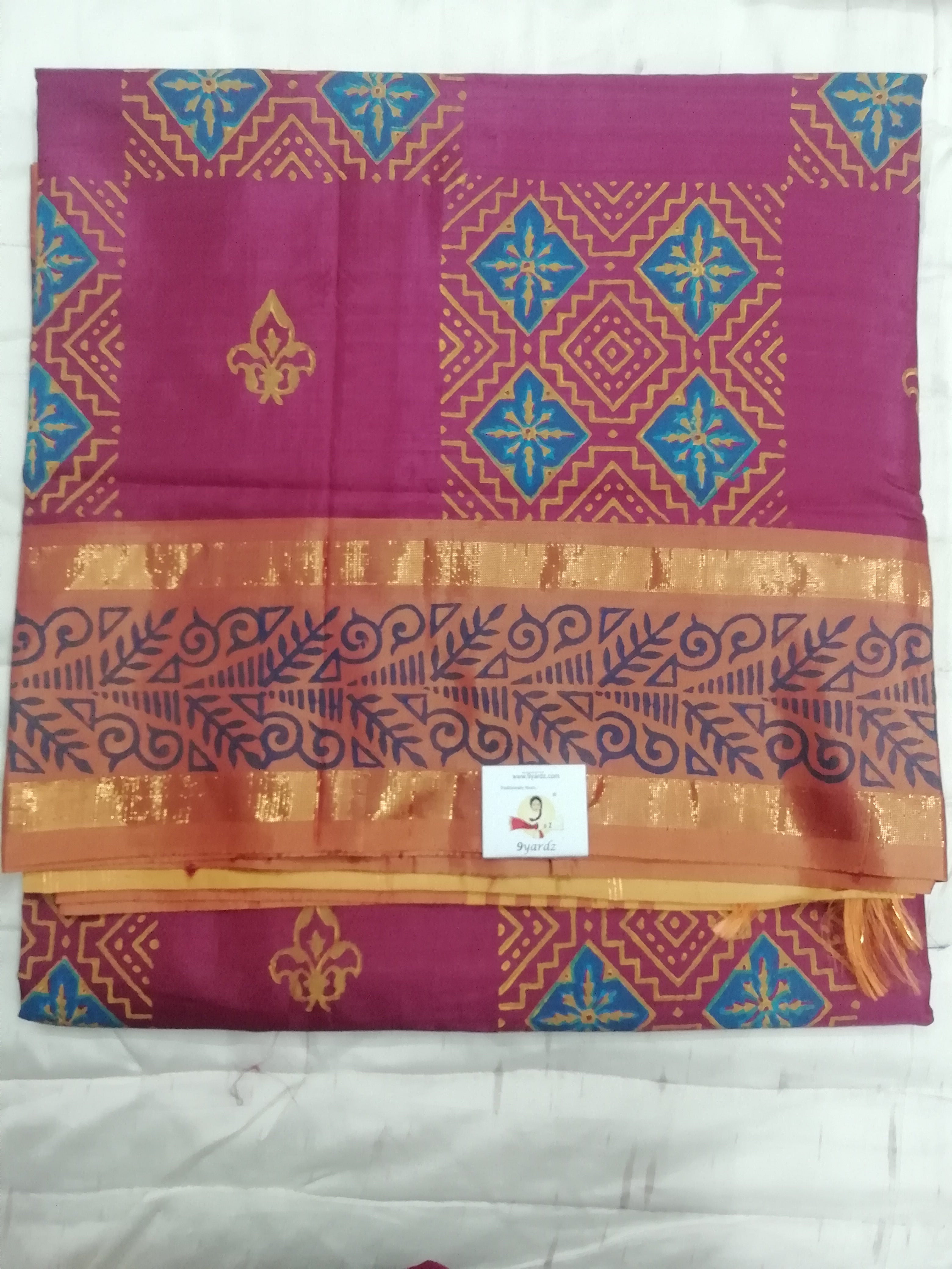 printed Chinallampattu madisar 10yardz