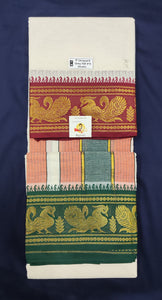 Cotton Dhothi 9*5 kanchi mundhi