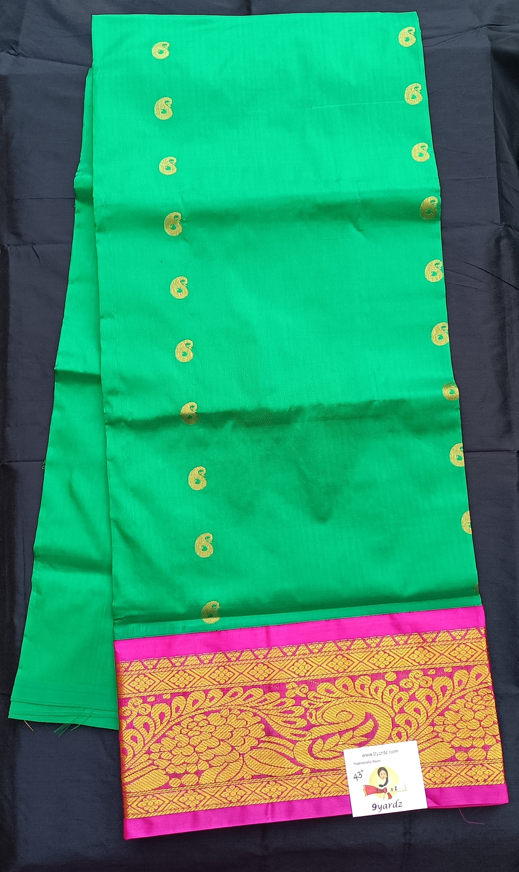 Pattu Pavadai Pure silk 43"