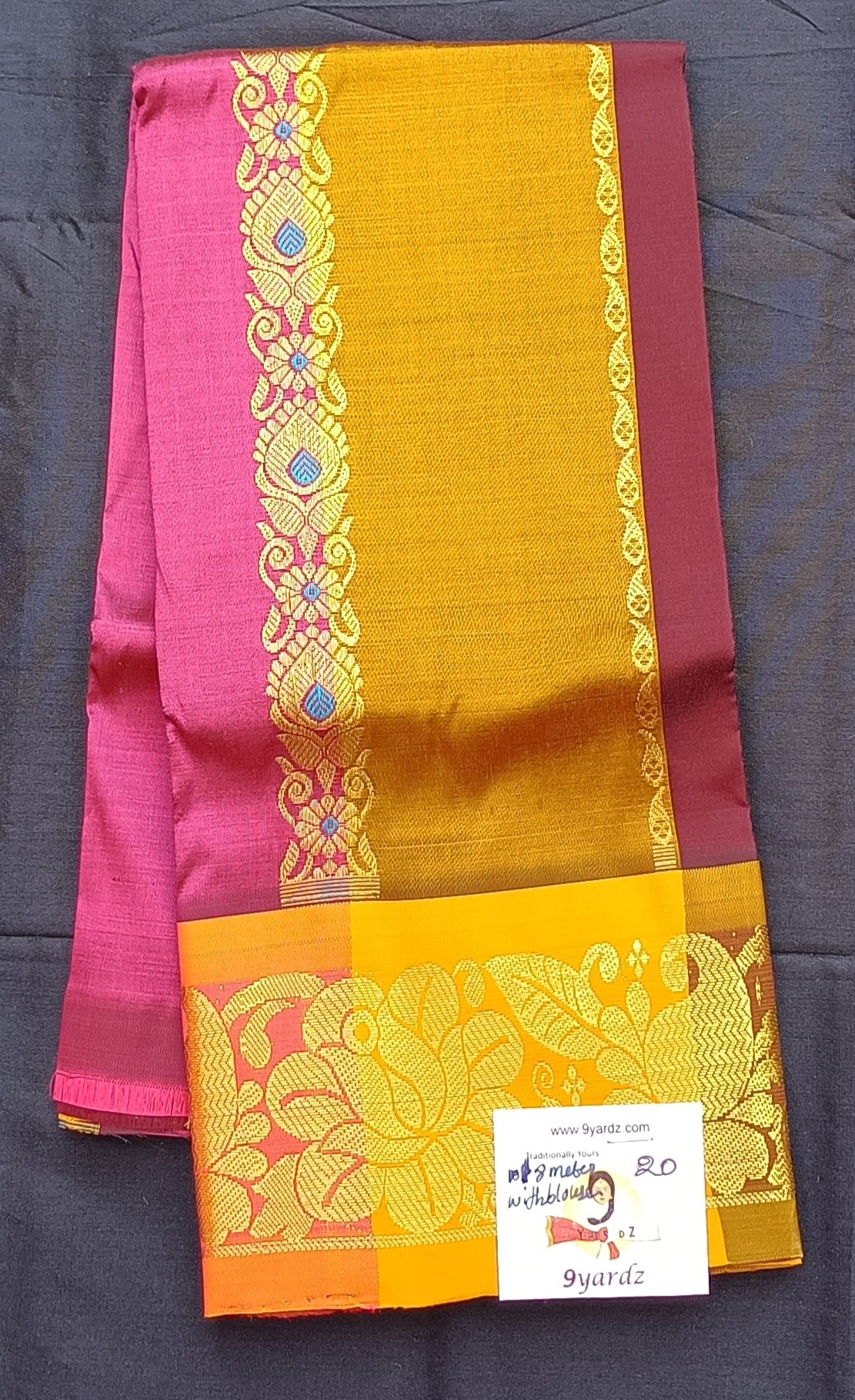 Pattu Pavadai Pure silk 19"