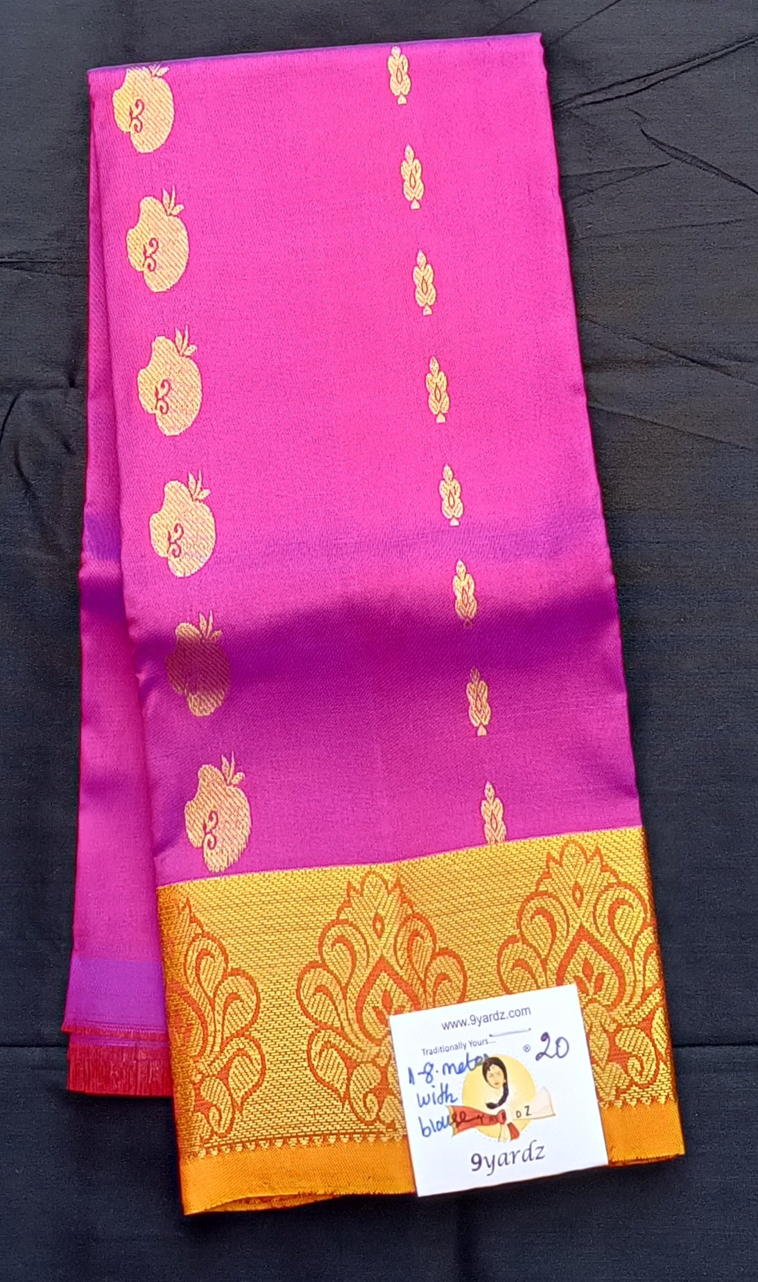 Pattu Pavadai Pure silk 19"