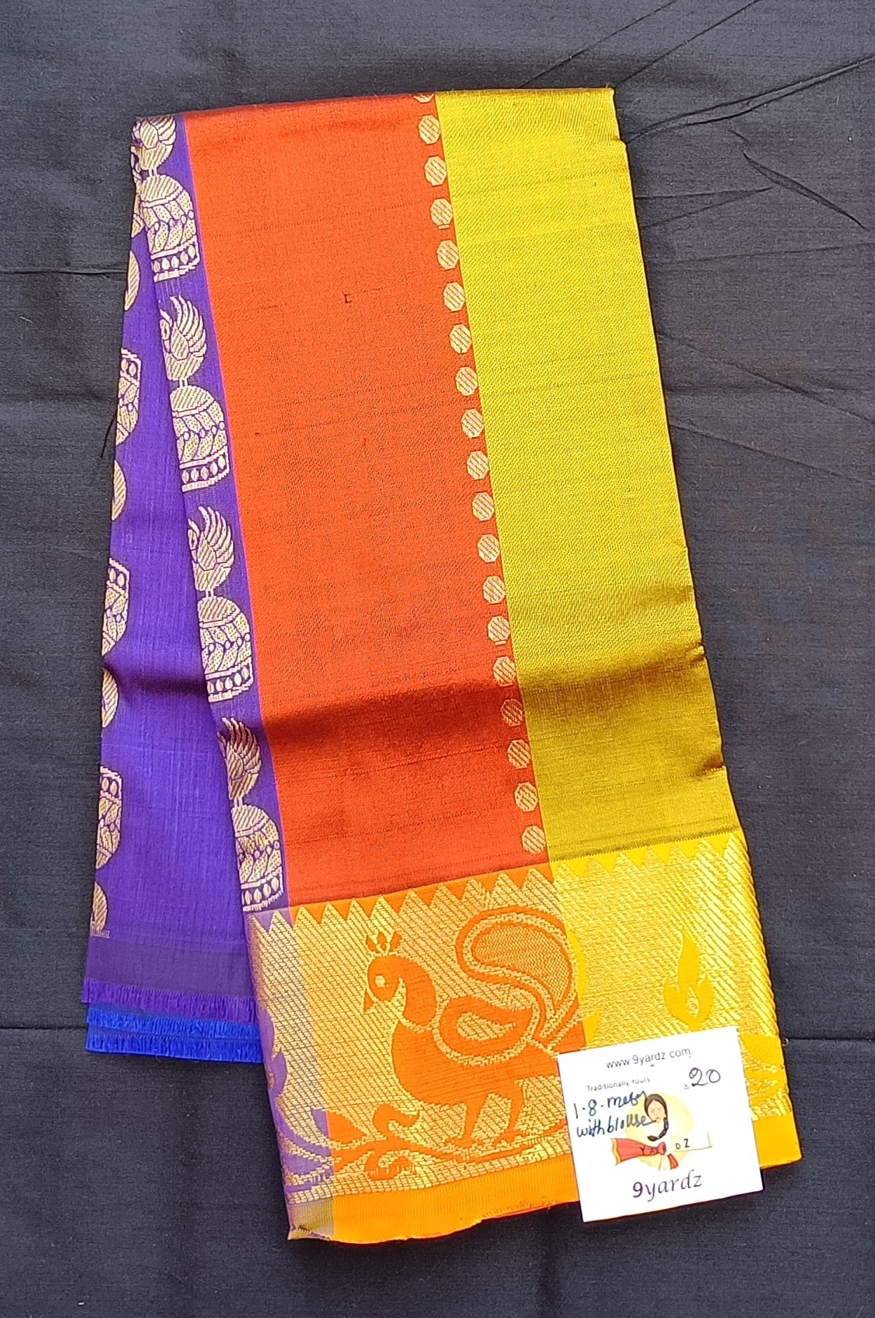 Pattu Pavadai Pure silk 19"