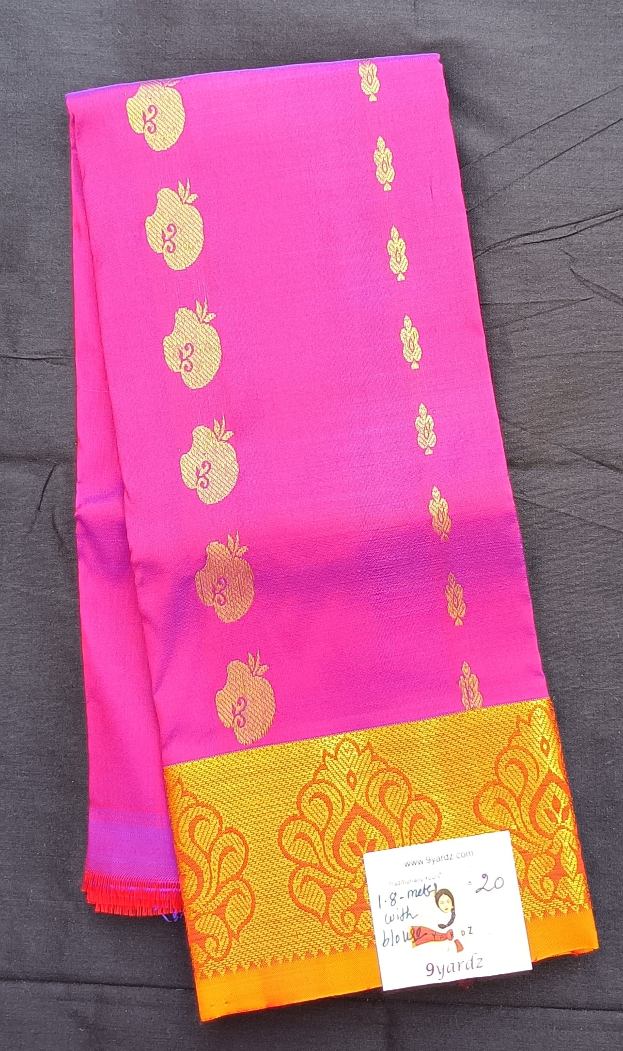 Pattu Pavadai Pure silk 19"