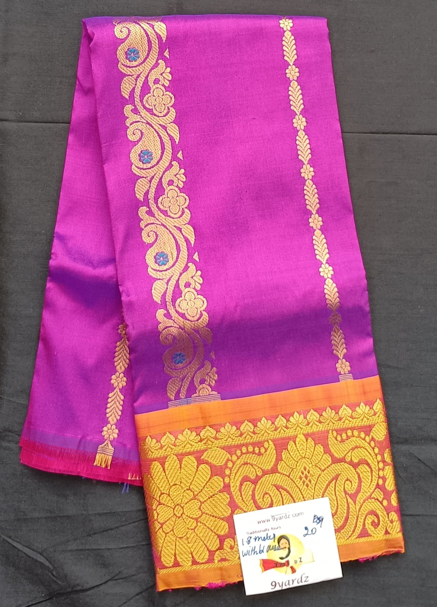 Pattu Pavadai Pure silk 19"