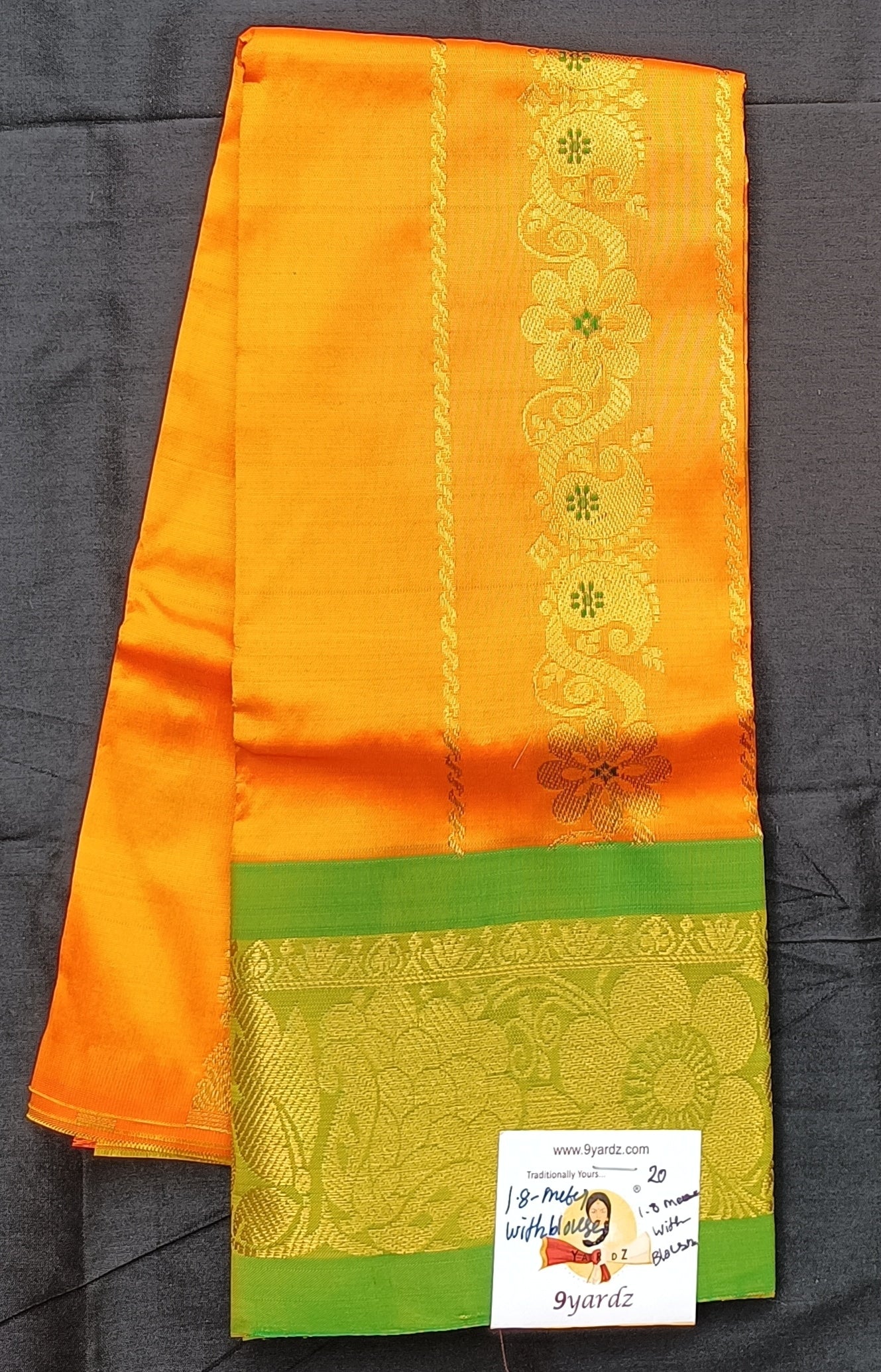 Pattu Pavadai Pure silk 19"