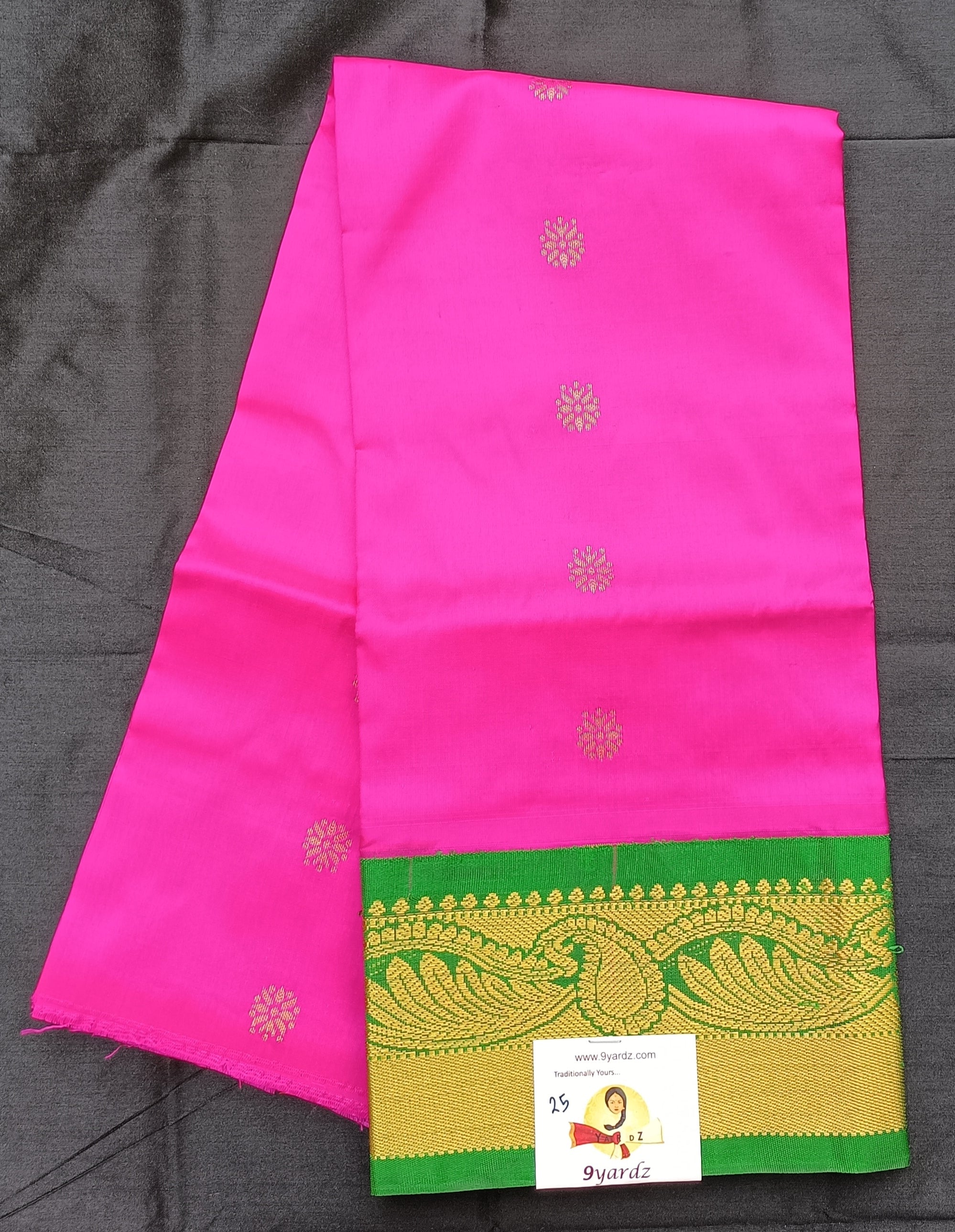 Pattu Pavadai Pure silk 25"
