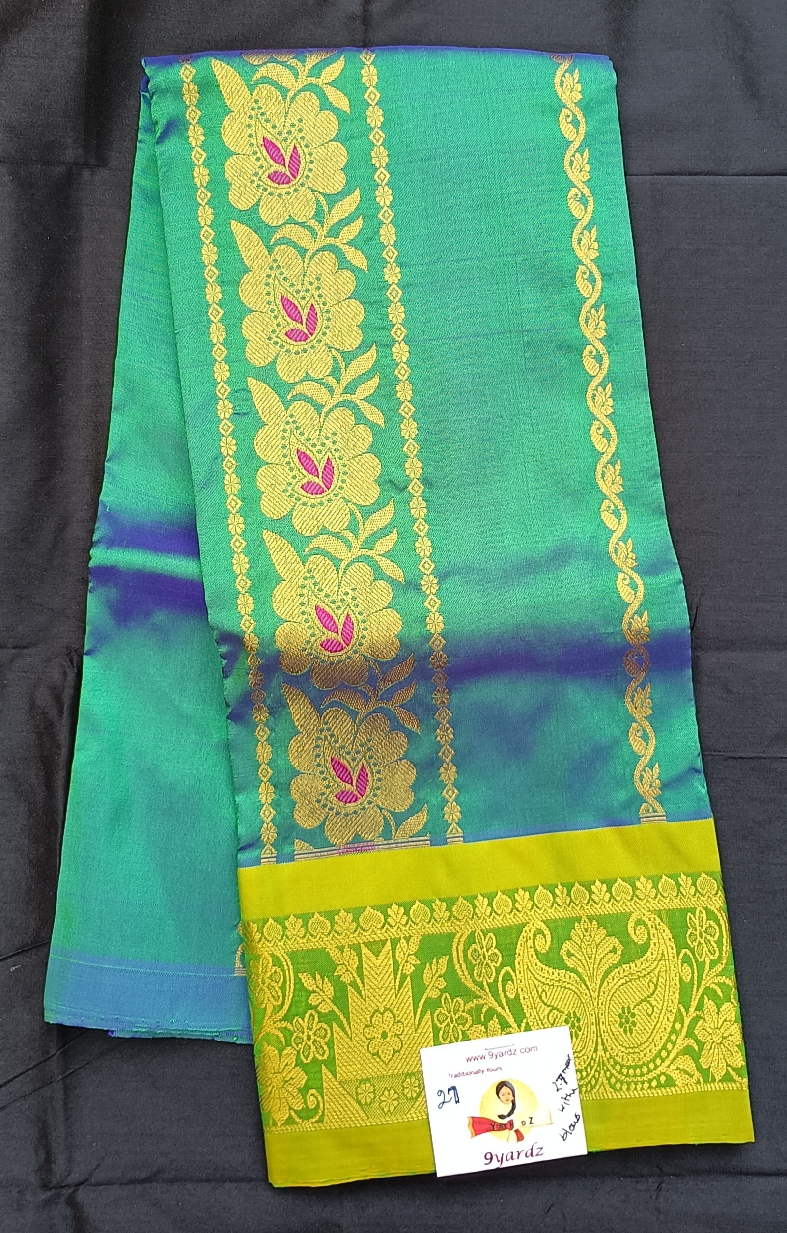 Pattu Pavadai Pure silk 27"