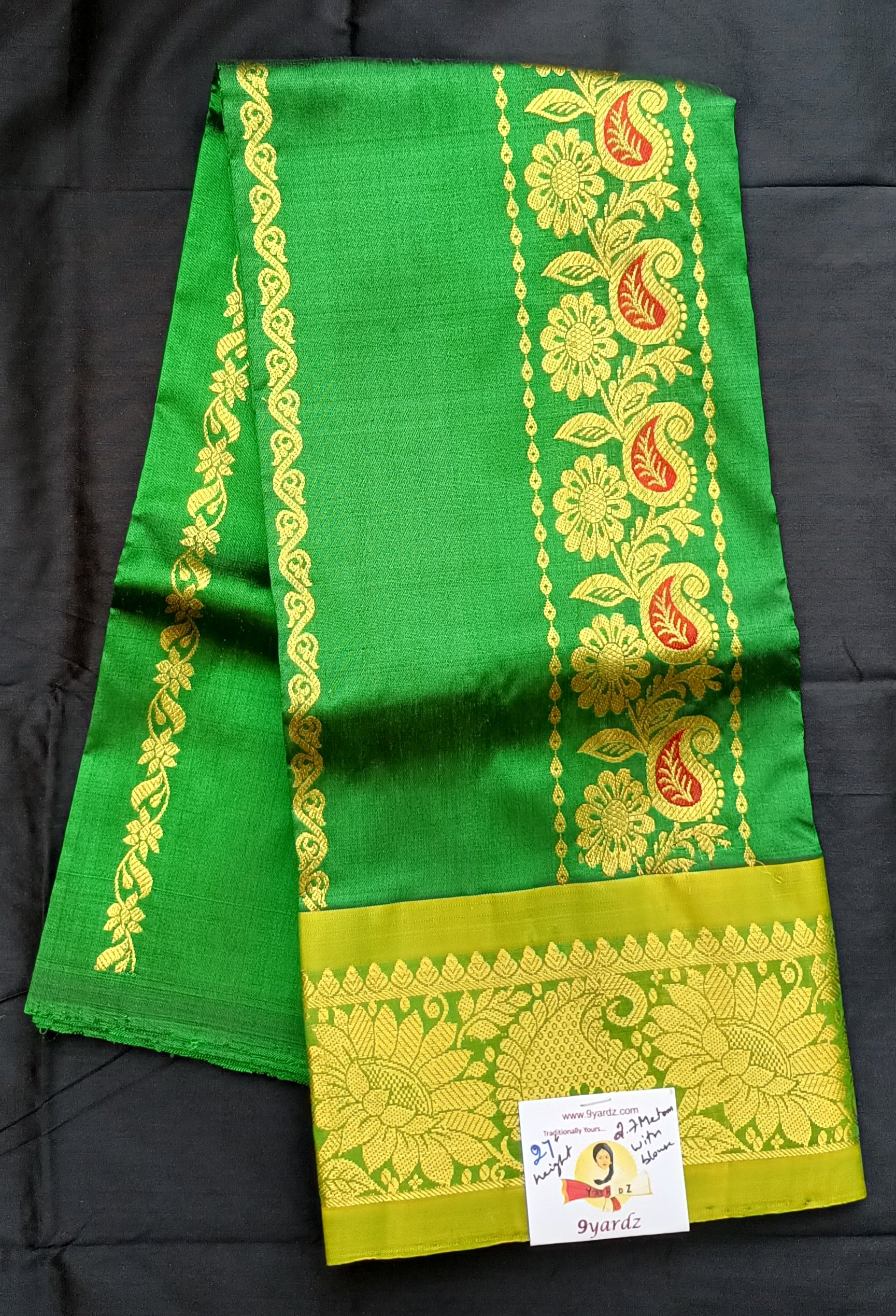 Pattu Pavadai Pure silk 27"