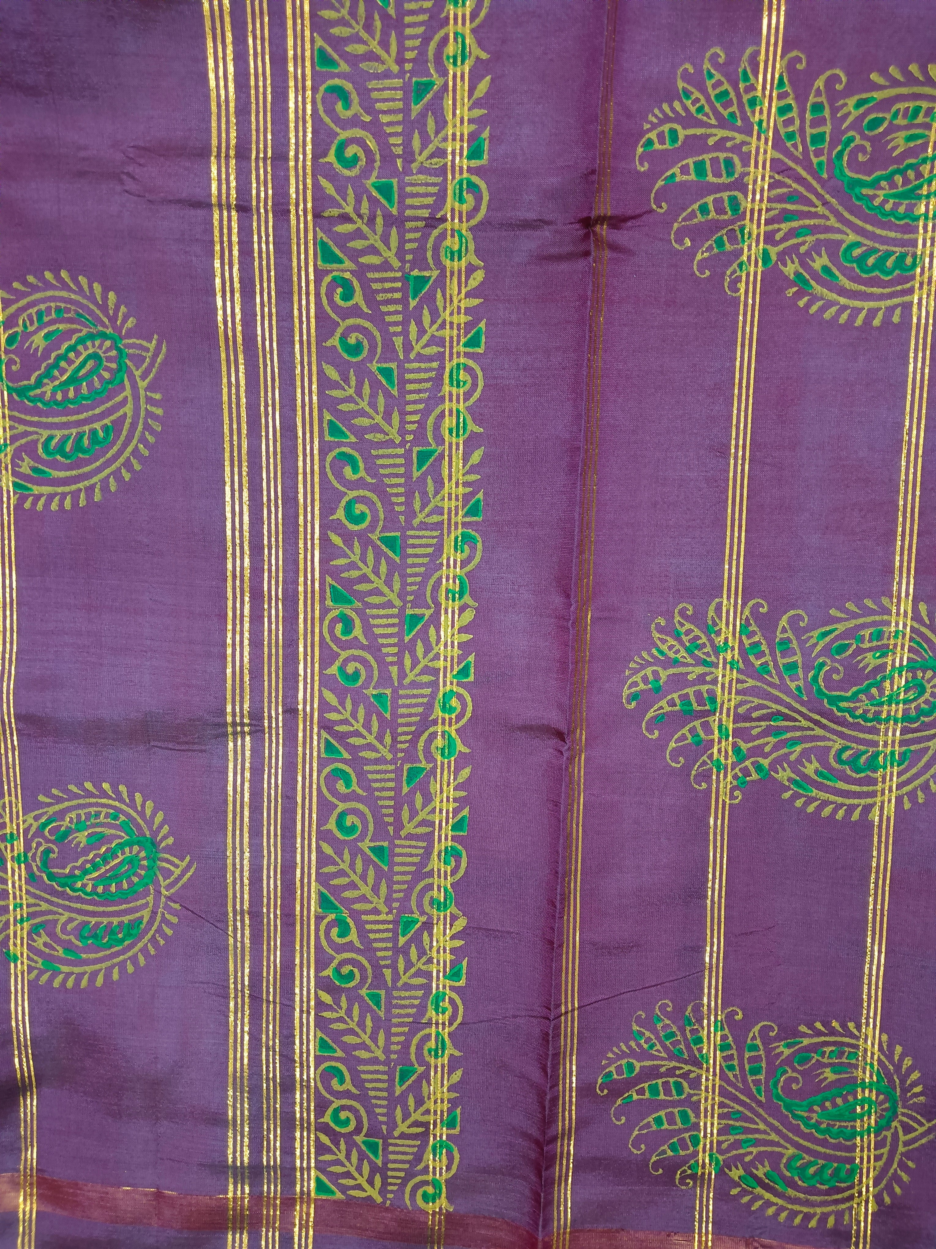 Chinallampattu printed madisar 10yardz