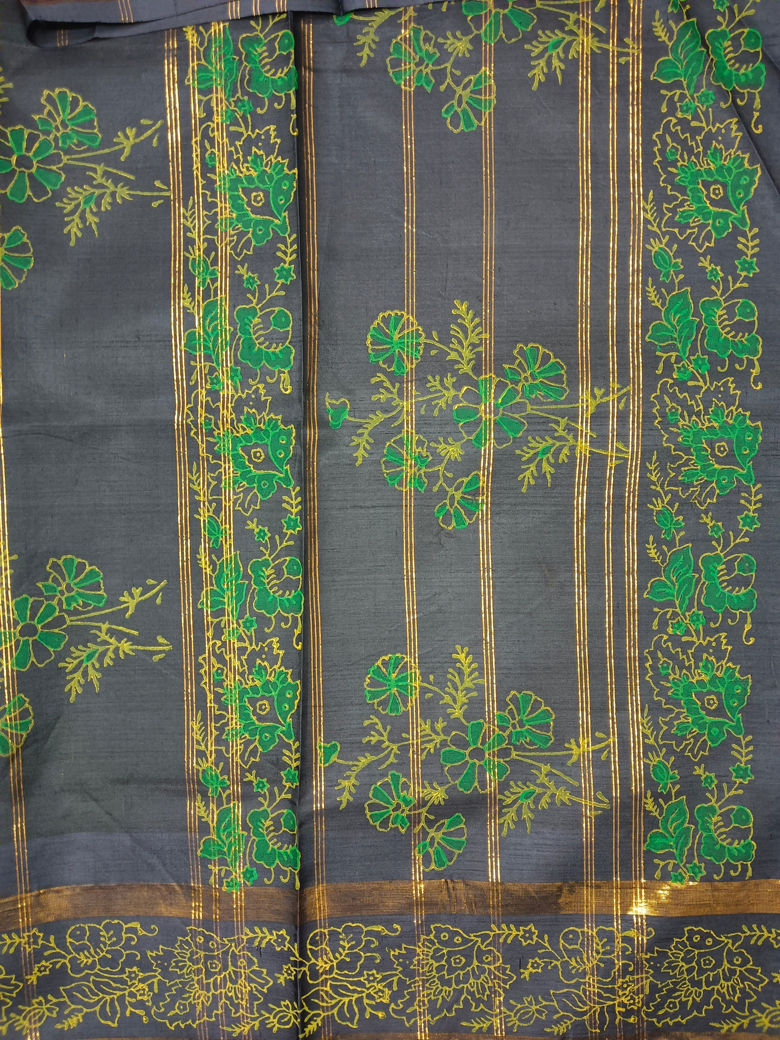 Chinallampattu printed madisar 10yardz