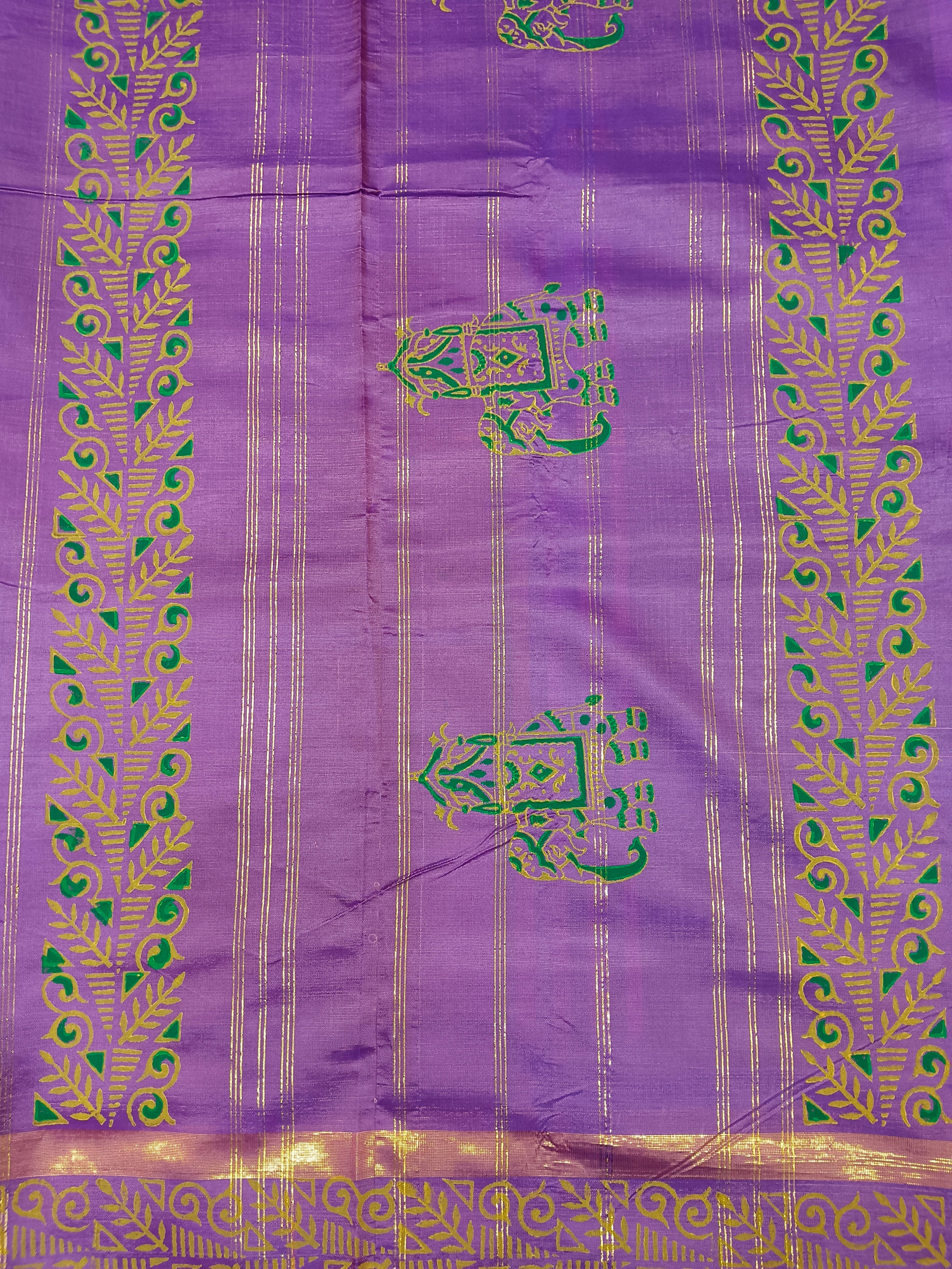 Chinallampattu printed madisar 10yardz