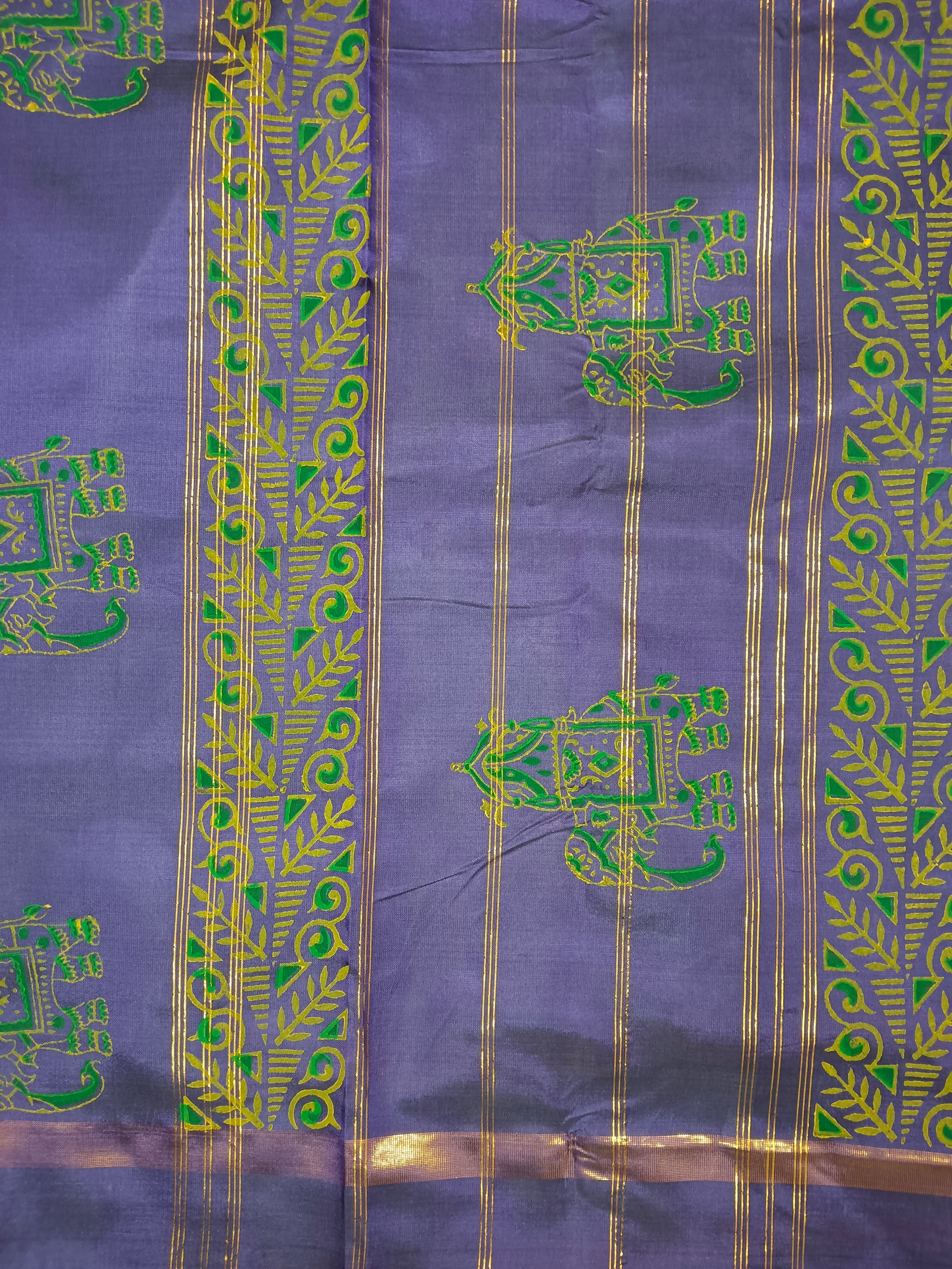 Chinallampattu printed madisar 10yardz