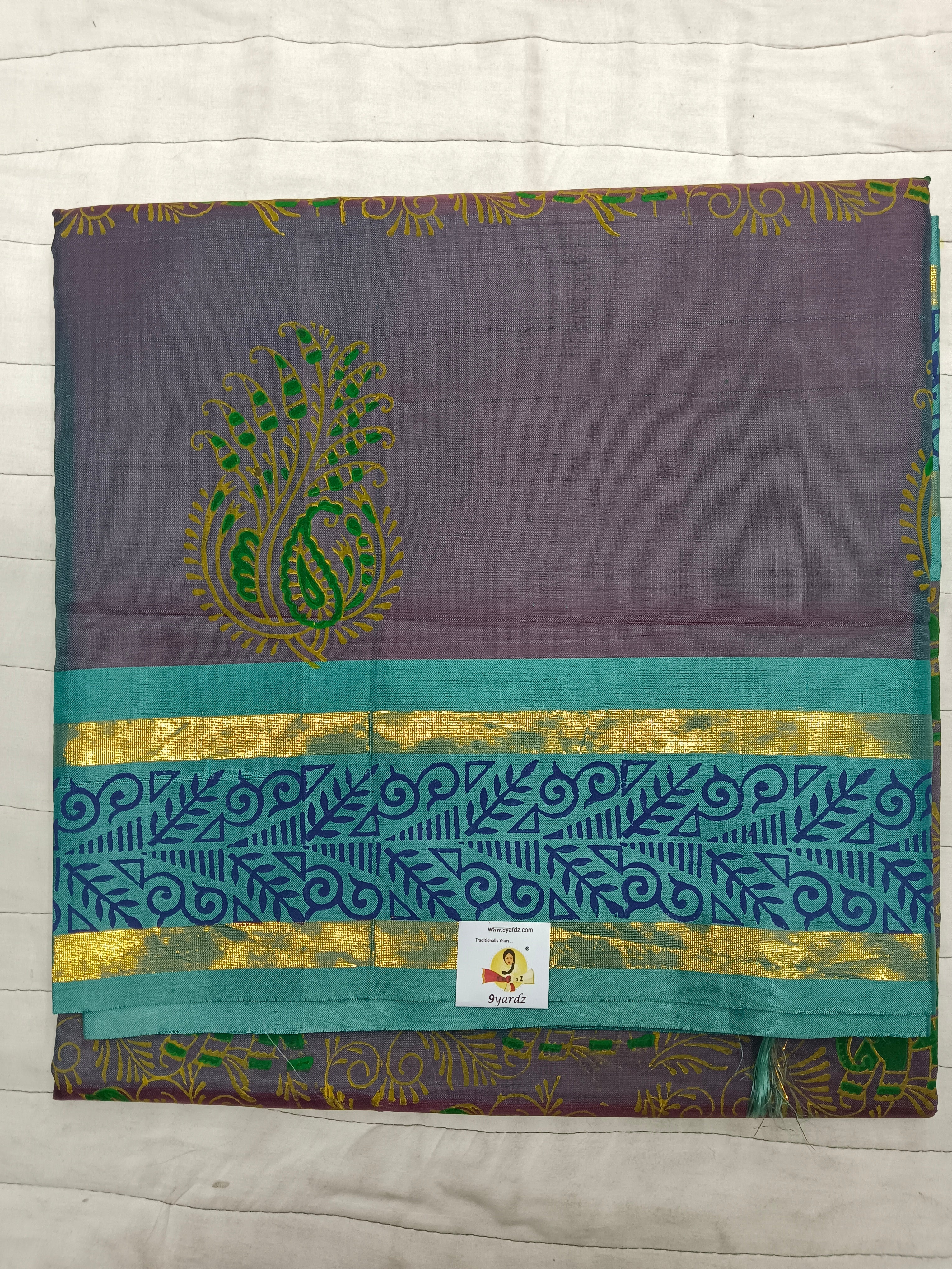 Chinallampattu printed madisar 10yardz