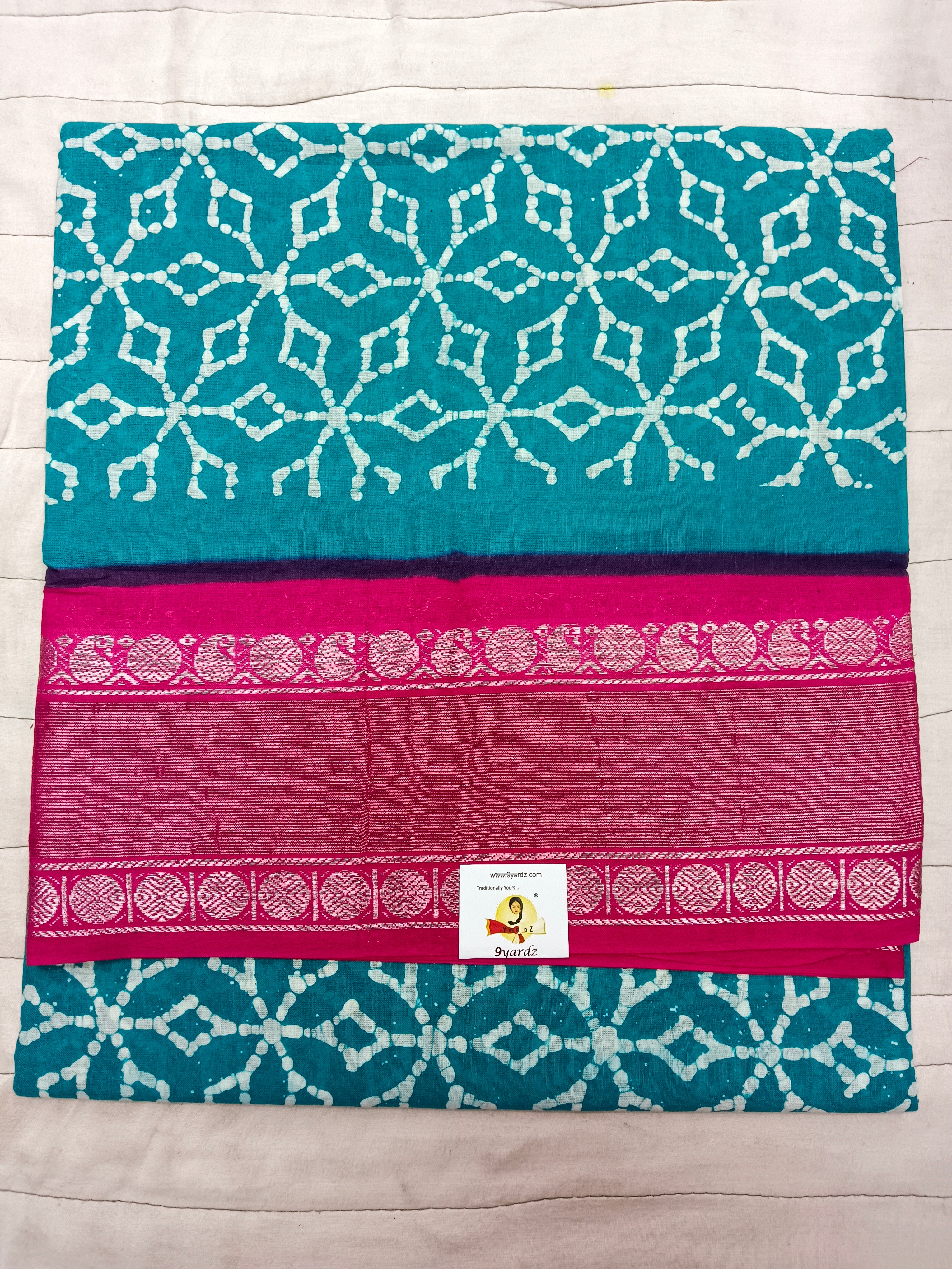 Sungudi cotton 6 yards