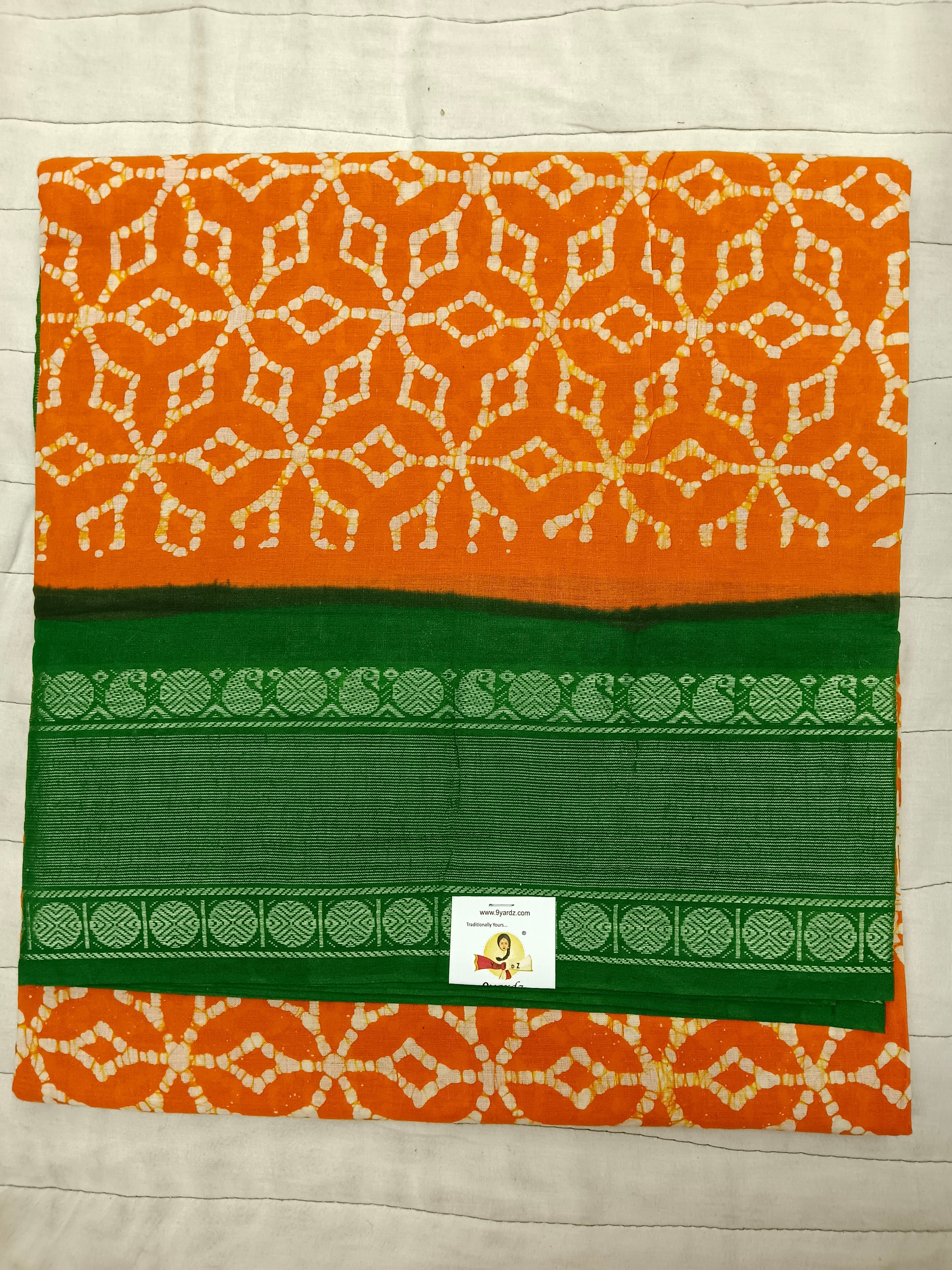 Sungudi cotton 6 yards