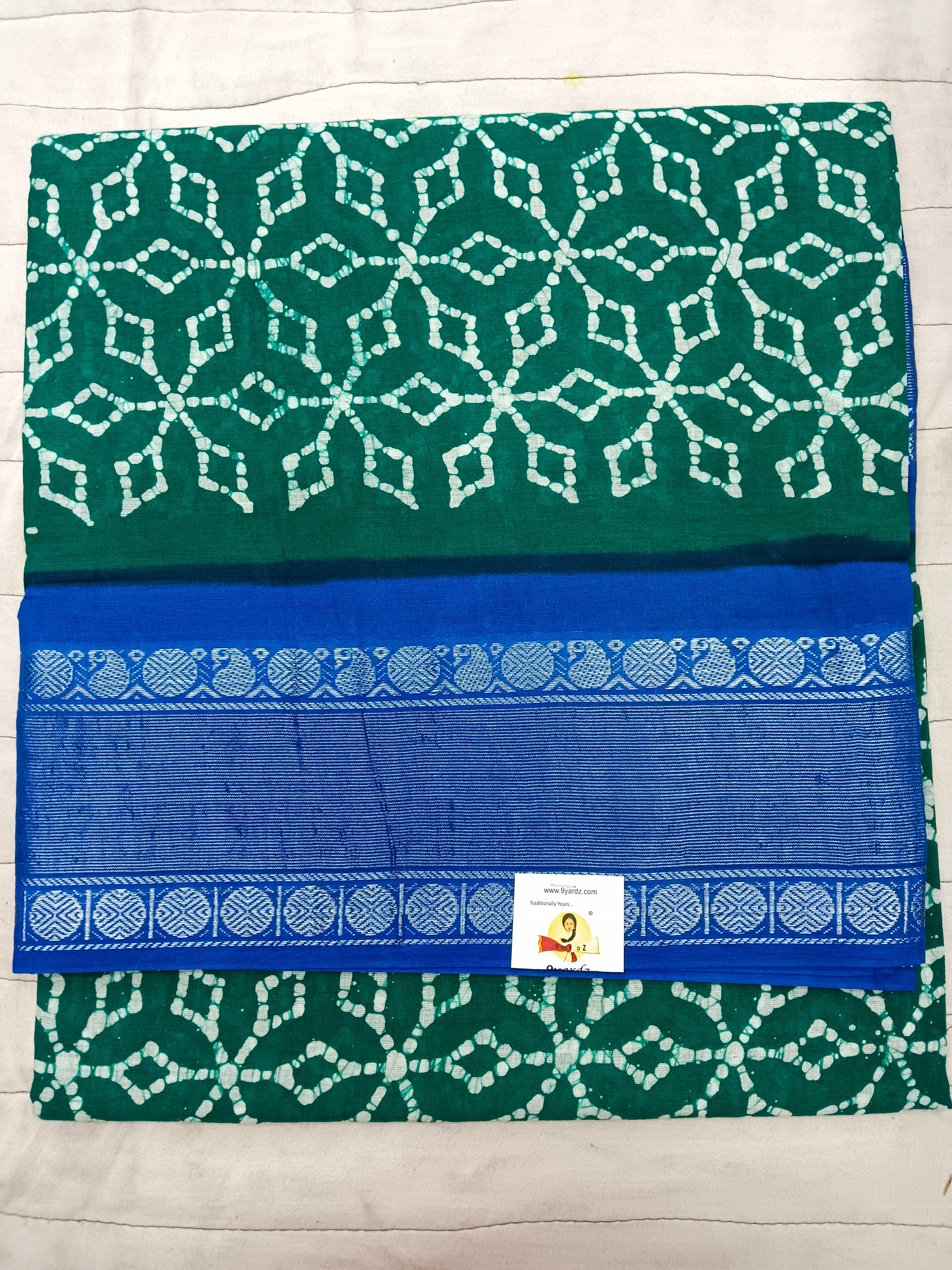 Sungudi cotton 6 yards