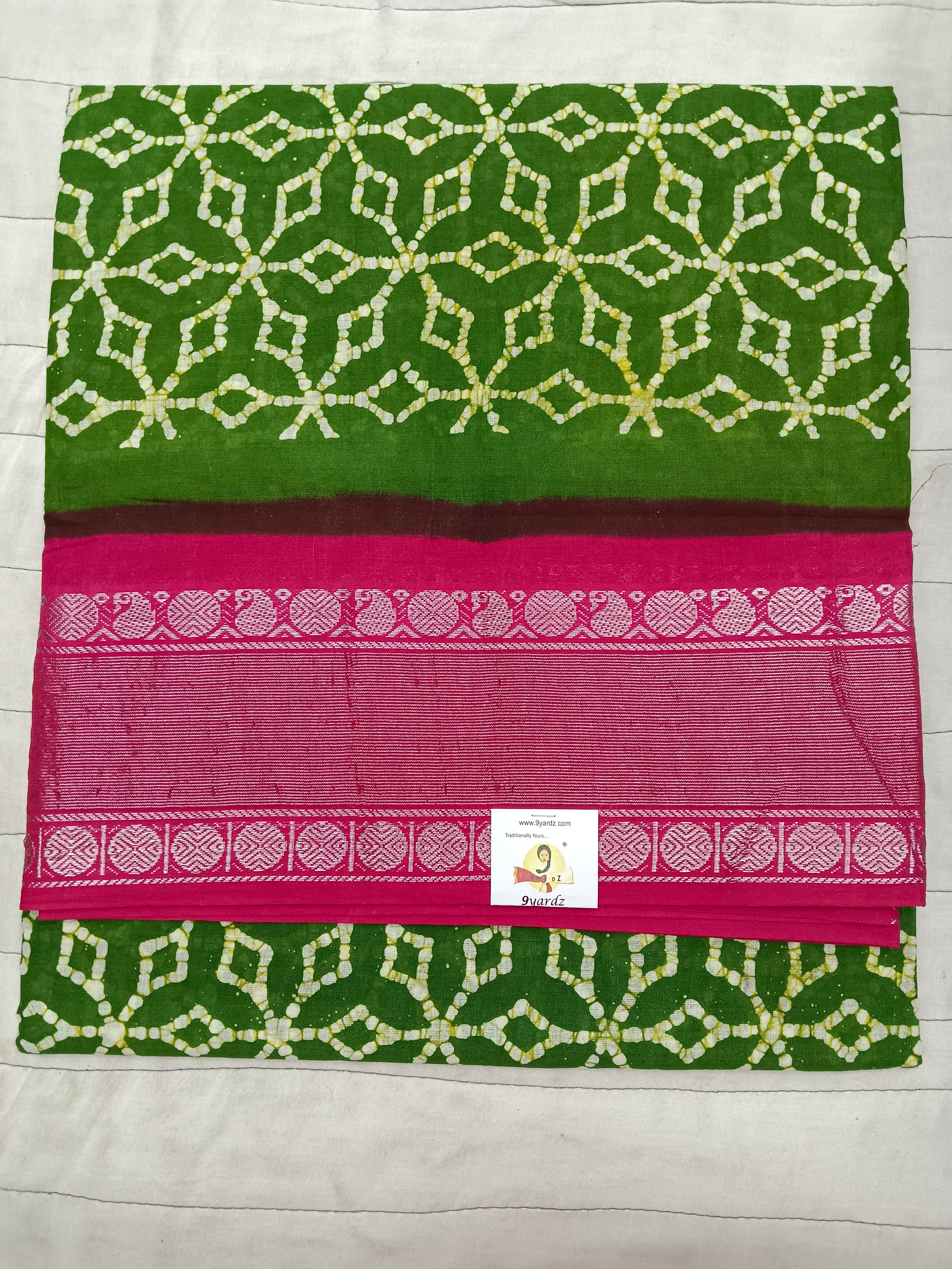 Sungudi cotton 6 yards