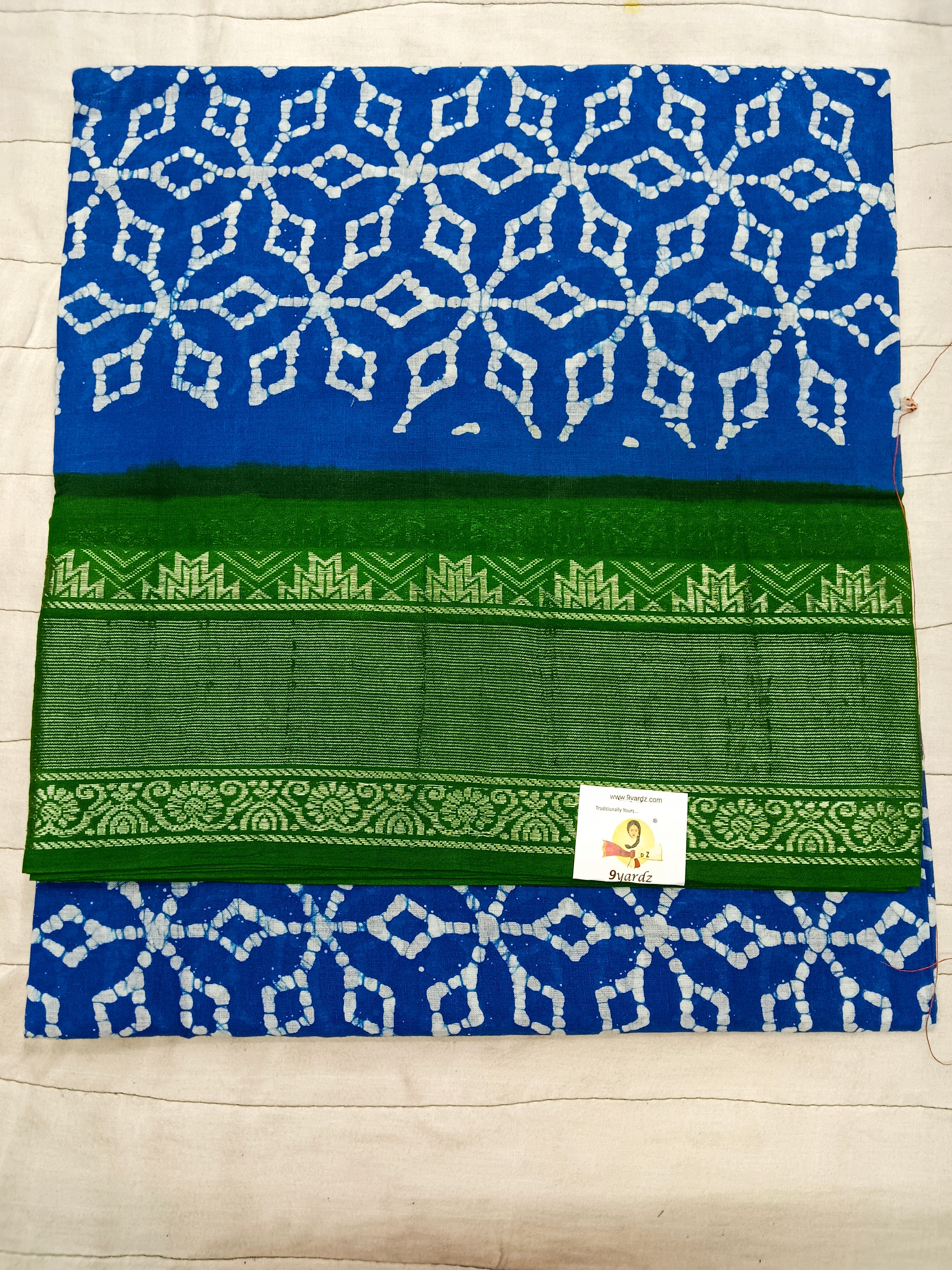 Sungudi cotton 6 yards