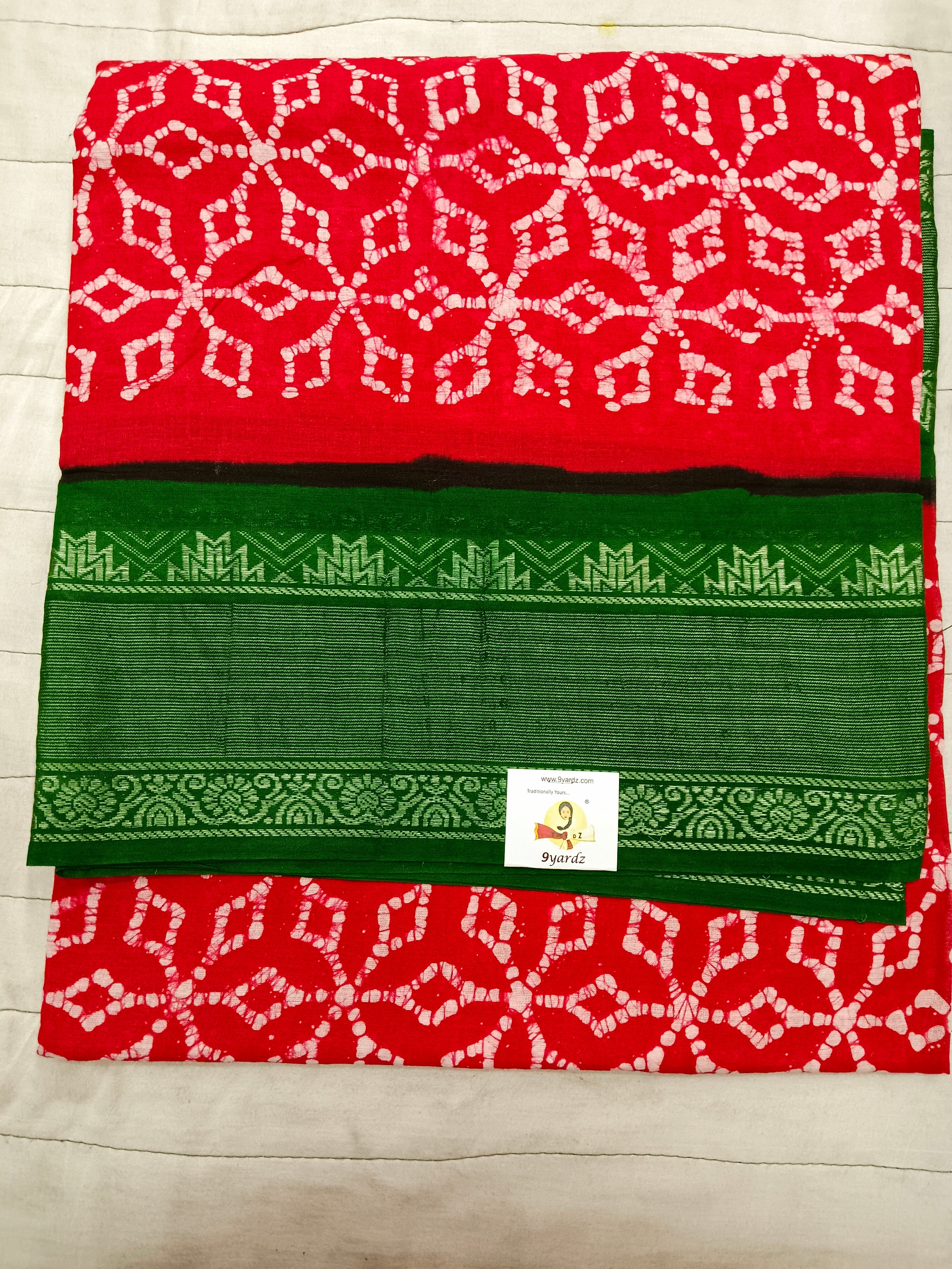 Sungudi cotton 6 yards