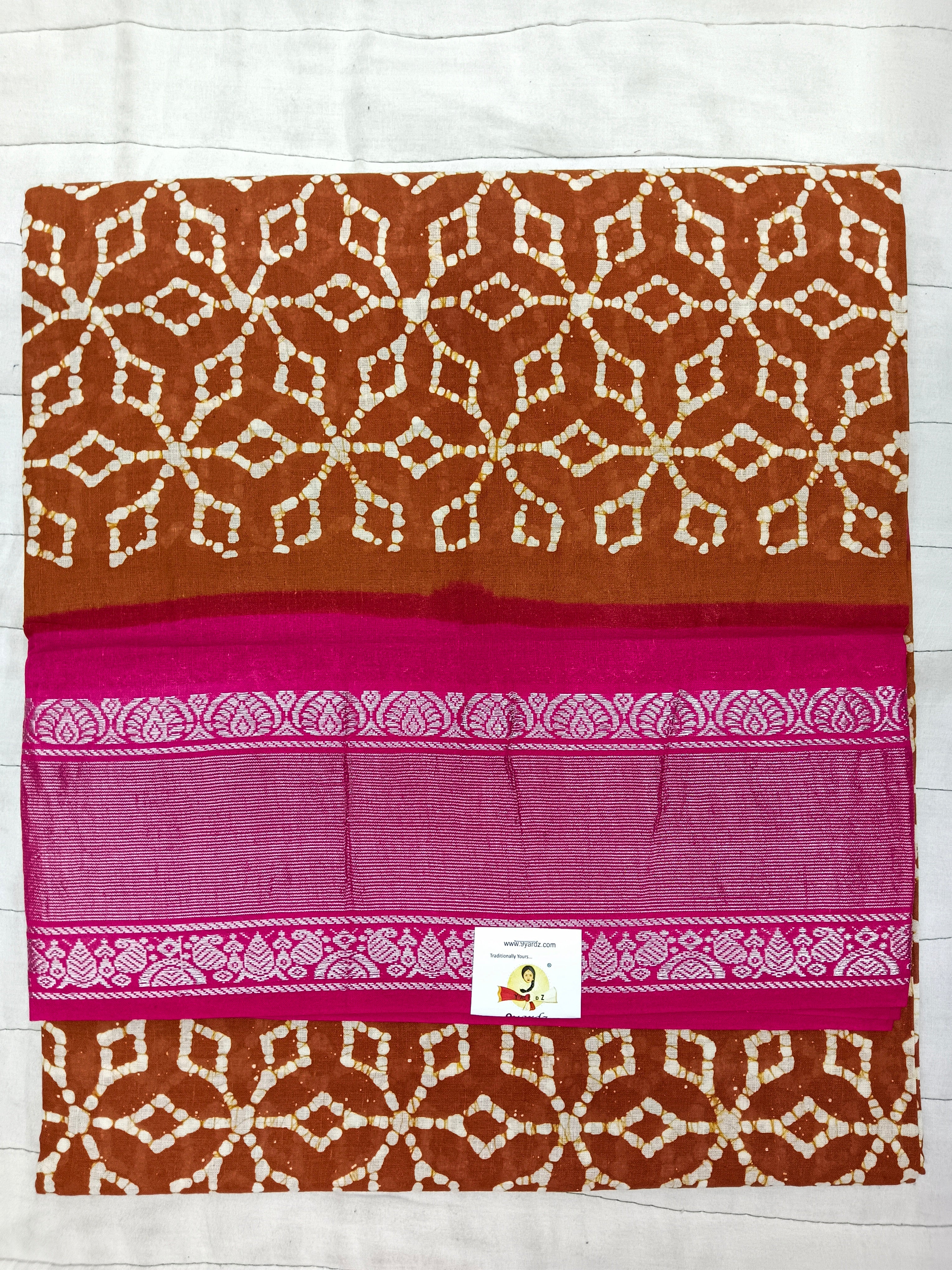 Sungudi cotton 6 yards